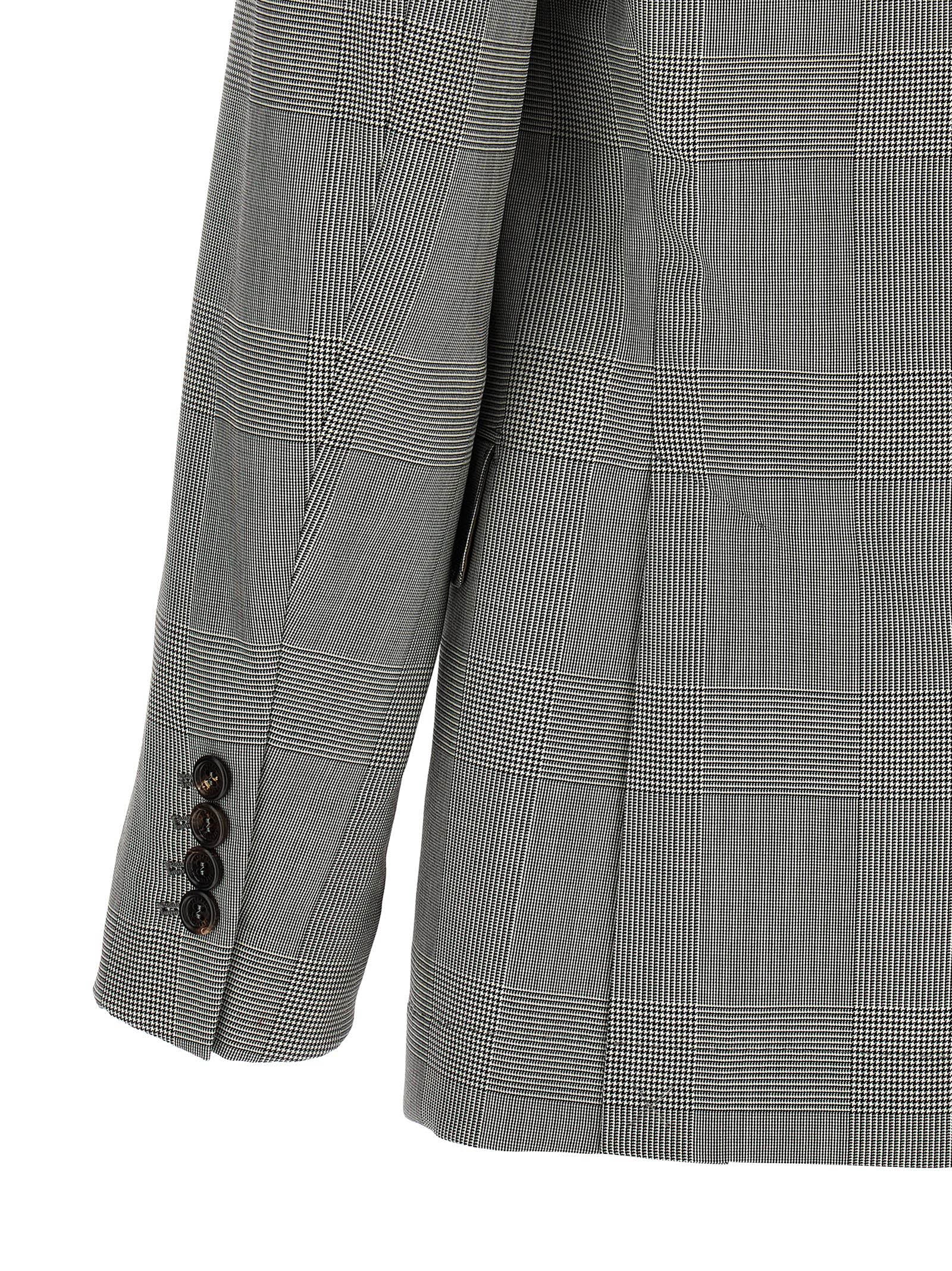 Brunello Cucinelli Men Prince Of Wales Blazer BRUNELLO CUCINELLI