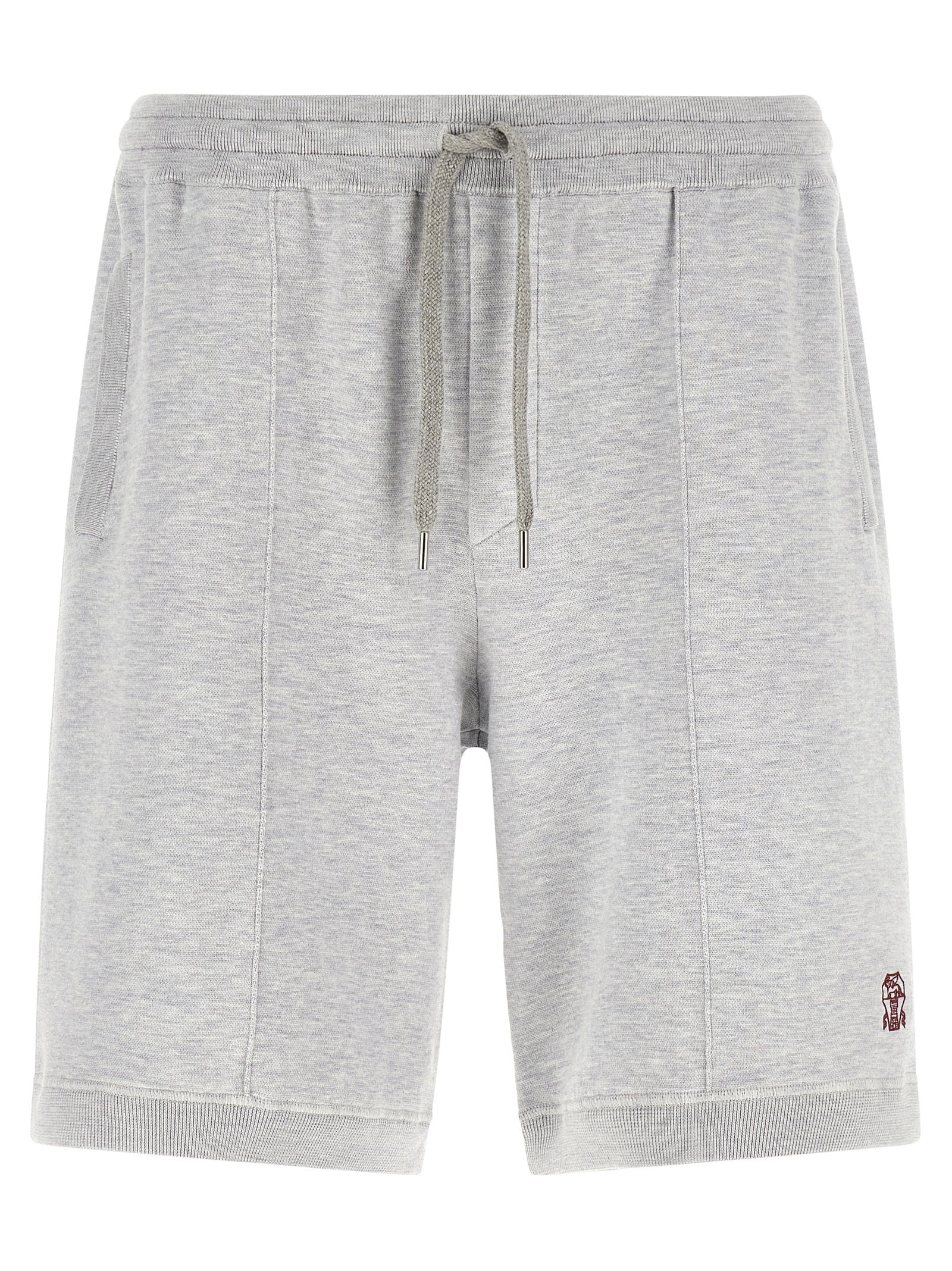 Brunello Cucinelli Men Double Knit Bermuda Shorts BRUNELLO CUCINELLI