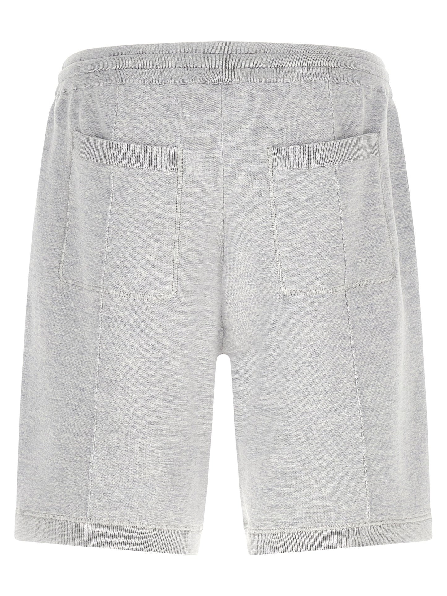 Brunello Cucinelli Men Double Knit Bermuda Shorts BRUNELLO CUCINELLI