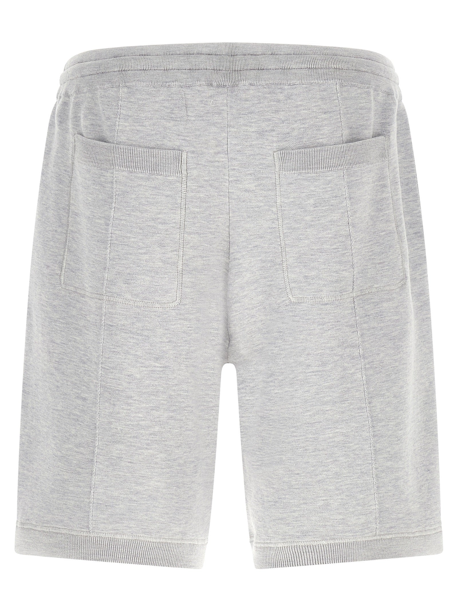 Brunello Cucinelli Men Double Knit Bermuda Shorts BRUNELLO CUCINELLI
