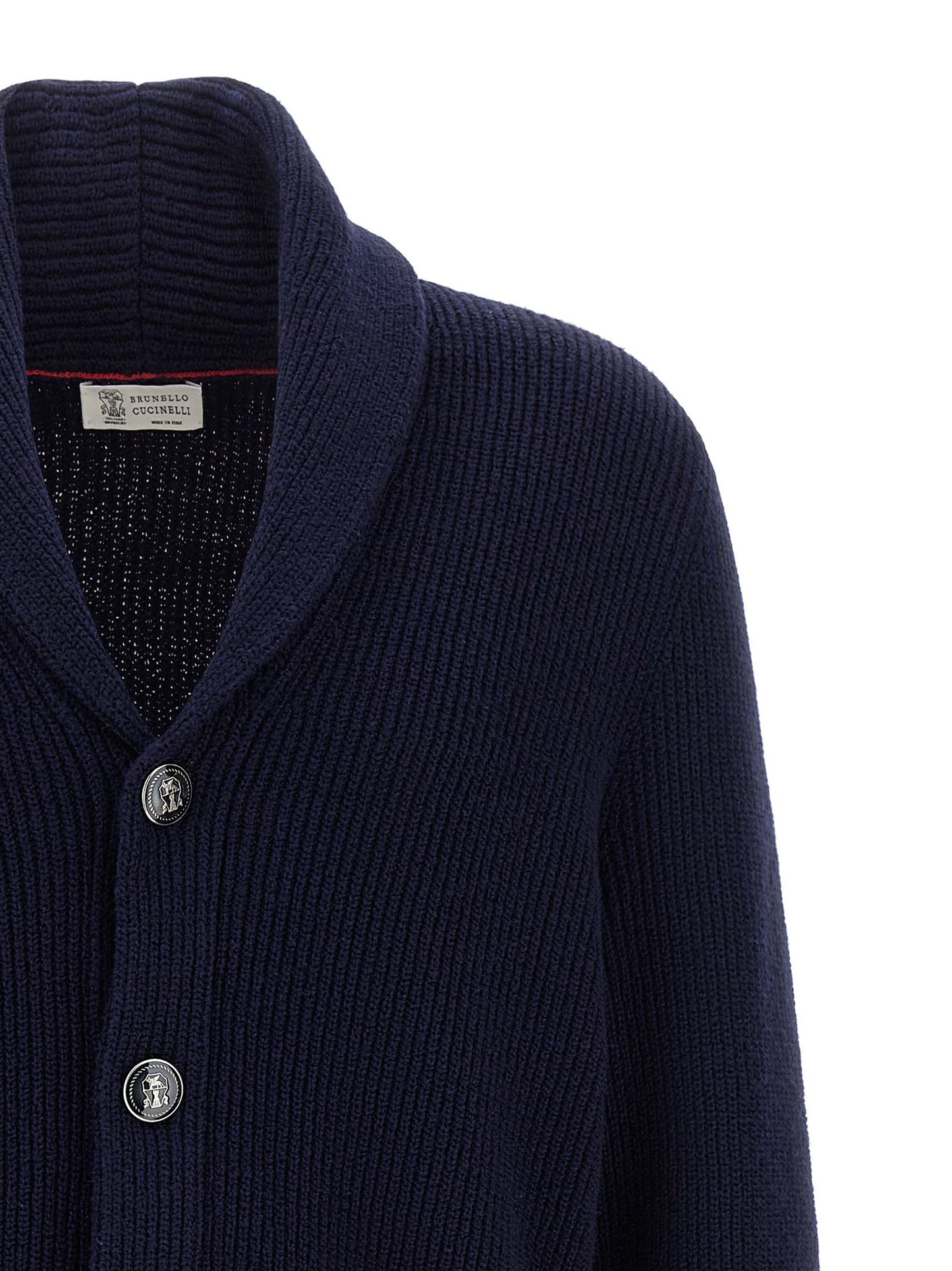 Brunello Cucinelli Men Malfilé Cotton Cardigan BRUNELLO CUCINELLI