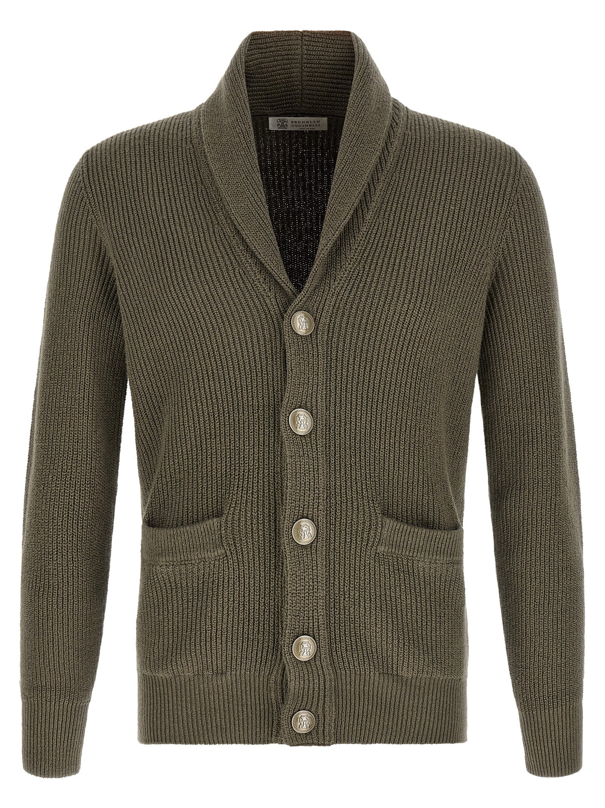 Brunello Cucinelli Men Malfilé Cotton Cardigan BRUNELLO CUCINELLI