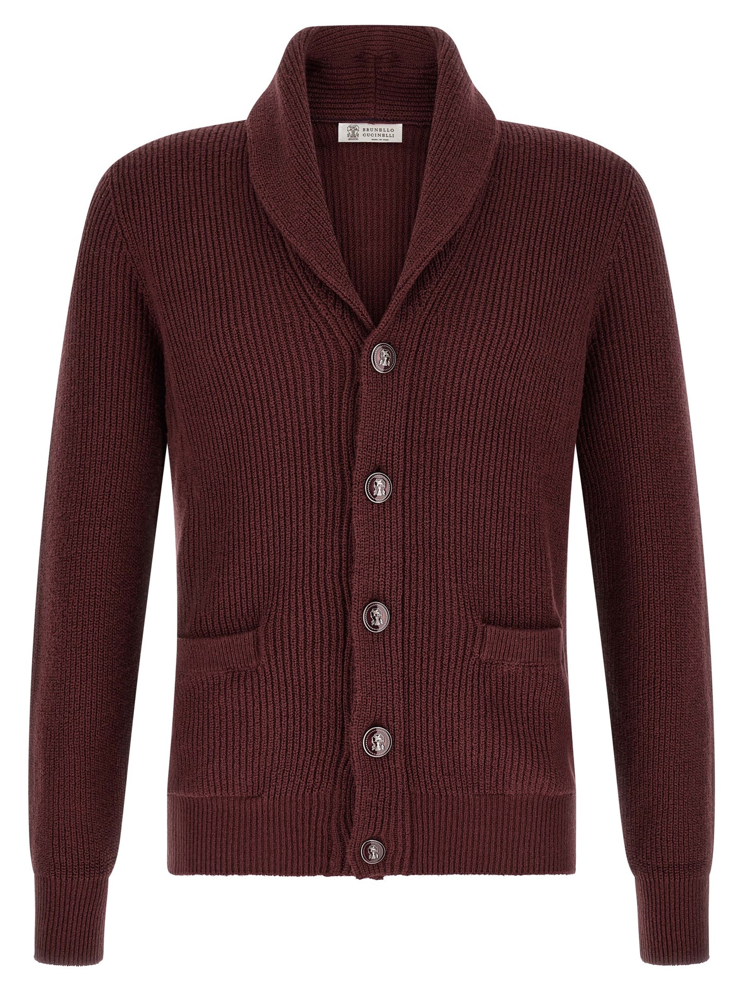 Brunello Cucinelli Men Malfilé Cotton Cardigan BRUNELLO CUCINELLI