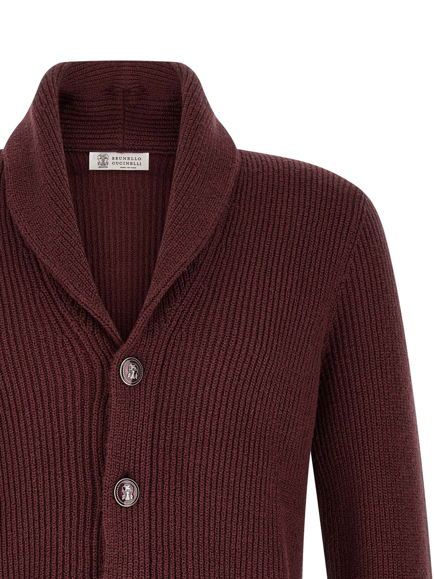 Brunello Cucinelli Men Malfilé Cotton Cardigan BRUNELLO CUCINELLI