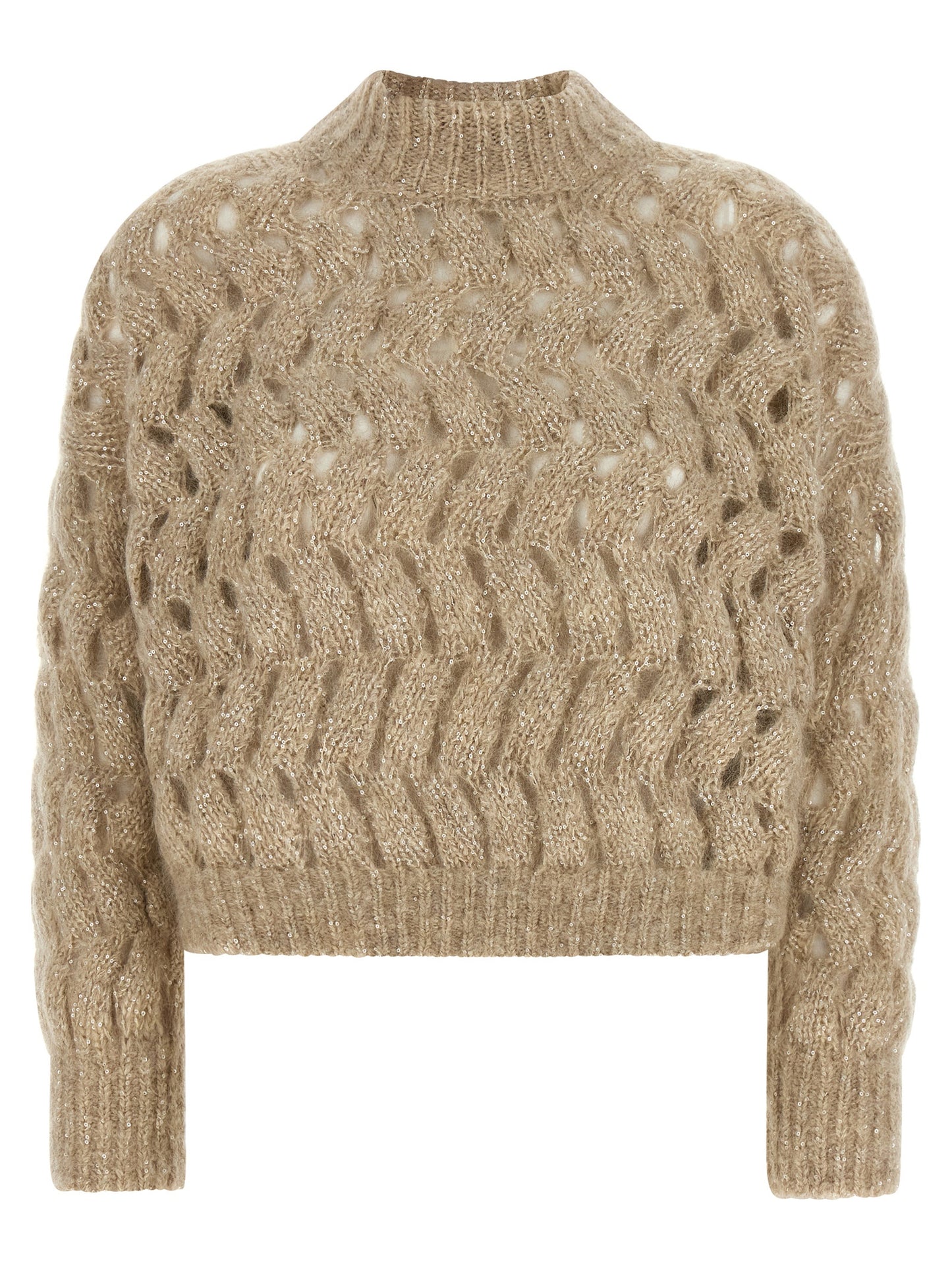 Brunello Cucinelli Women 'Dazzling Waves' Sweater BRUNELLO CUCINELLI