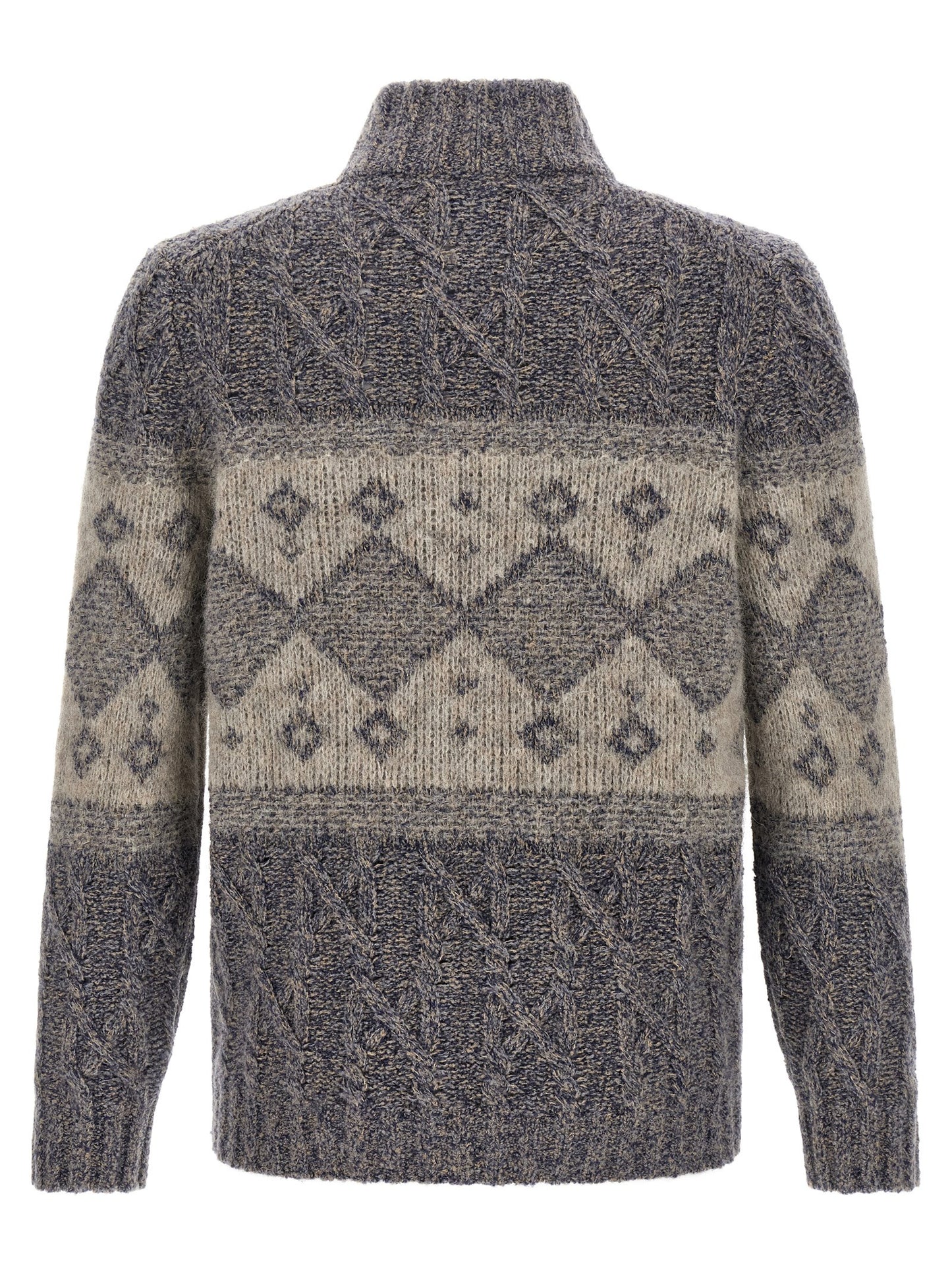 Brunello Cucinelli Men Chiné Yarn Cardigan BRUNELLO CUCINELLI