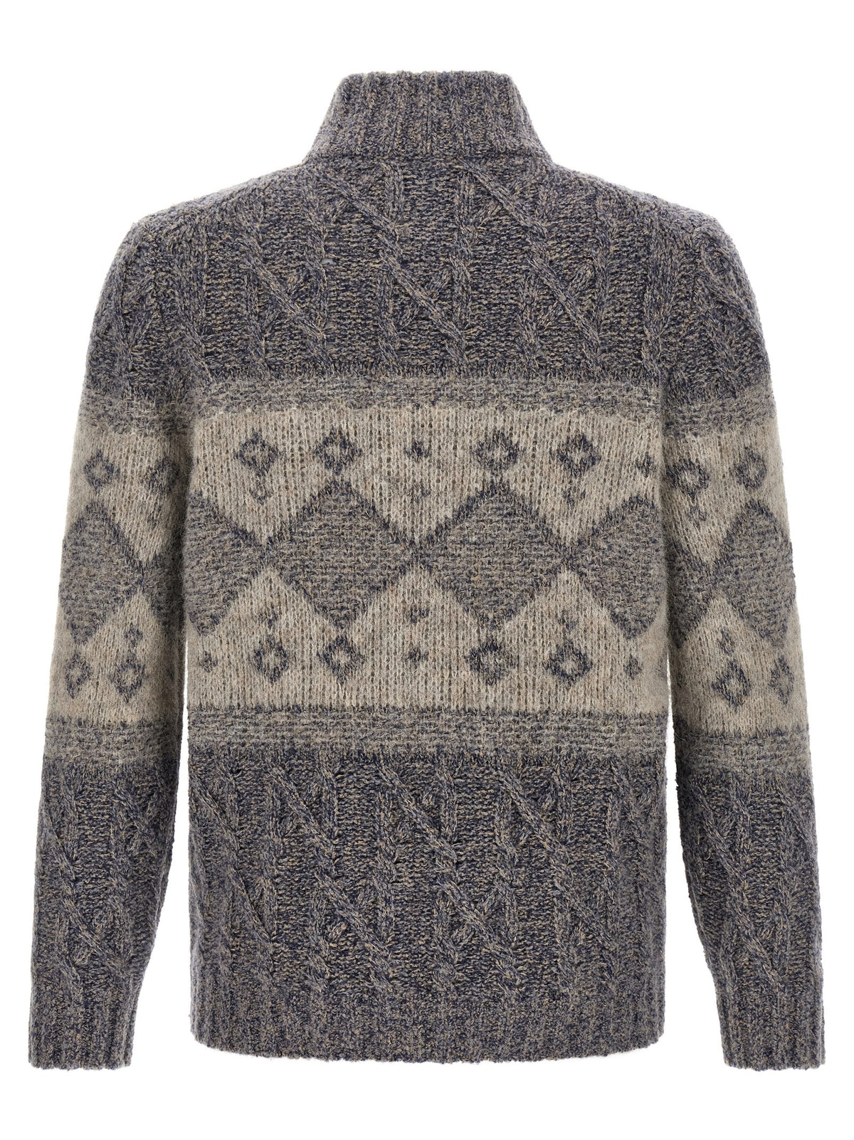 Brunello Cucinelli Men Chiné Yarn Cardigan BRUNELLO CUCINELLI