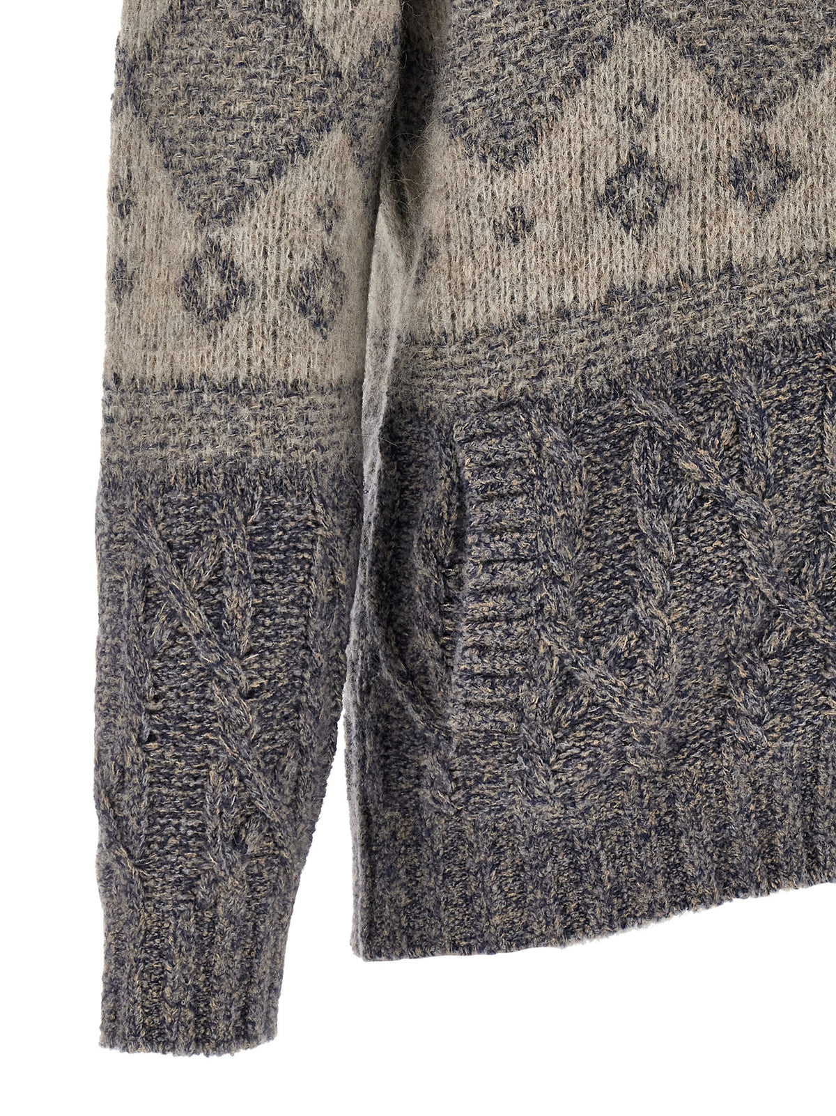 Brunello Cucinelli Men Chiné Yarn Cardigan BRUNELLO CUCINELLI