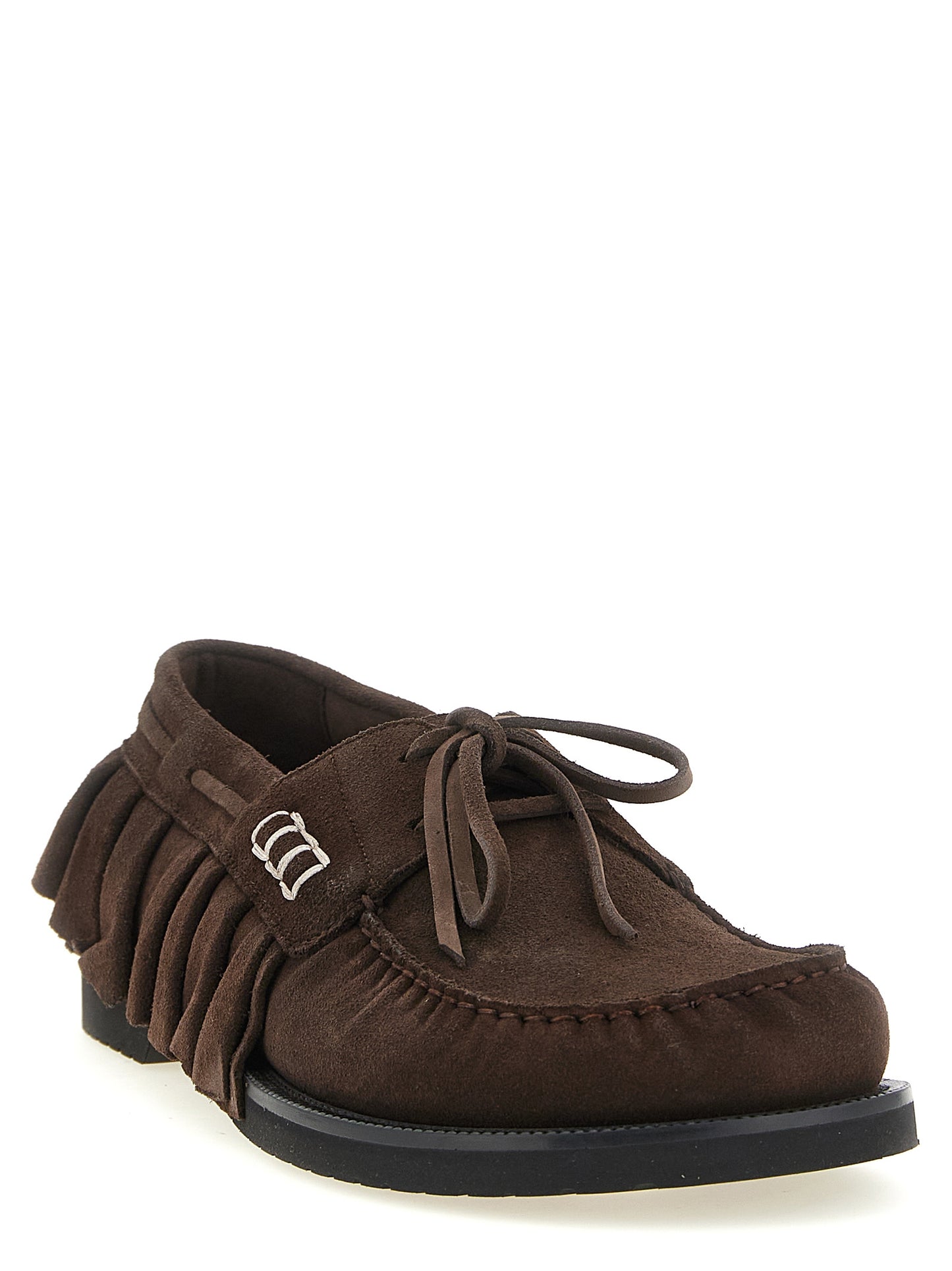J.W.Anderson Men Suede Volant Boat Shoe J.W. ANDERSON