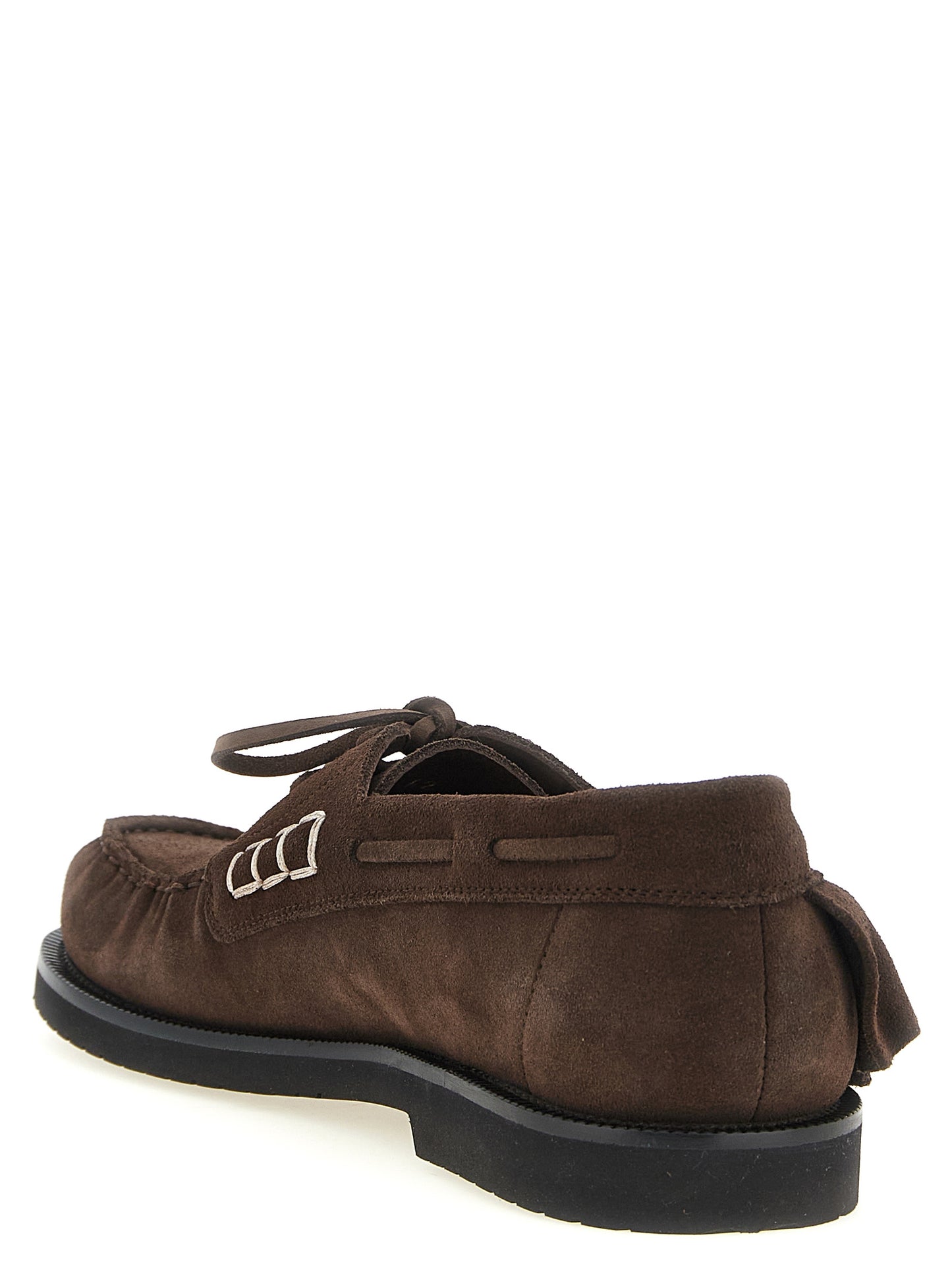 J.W.Anderson Men Suede Volant Boat Shoe J.W. ANDERSON