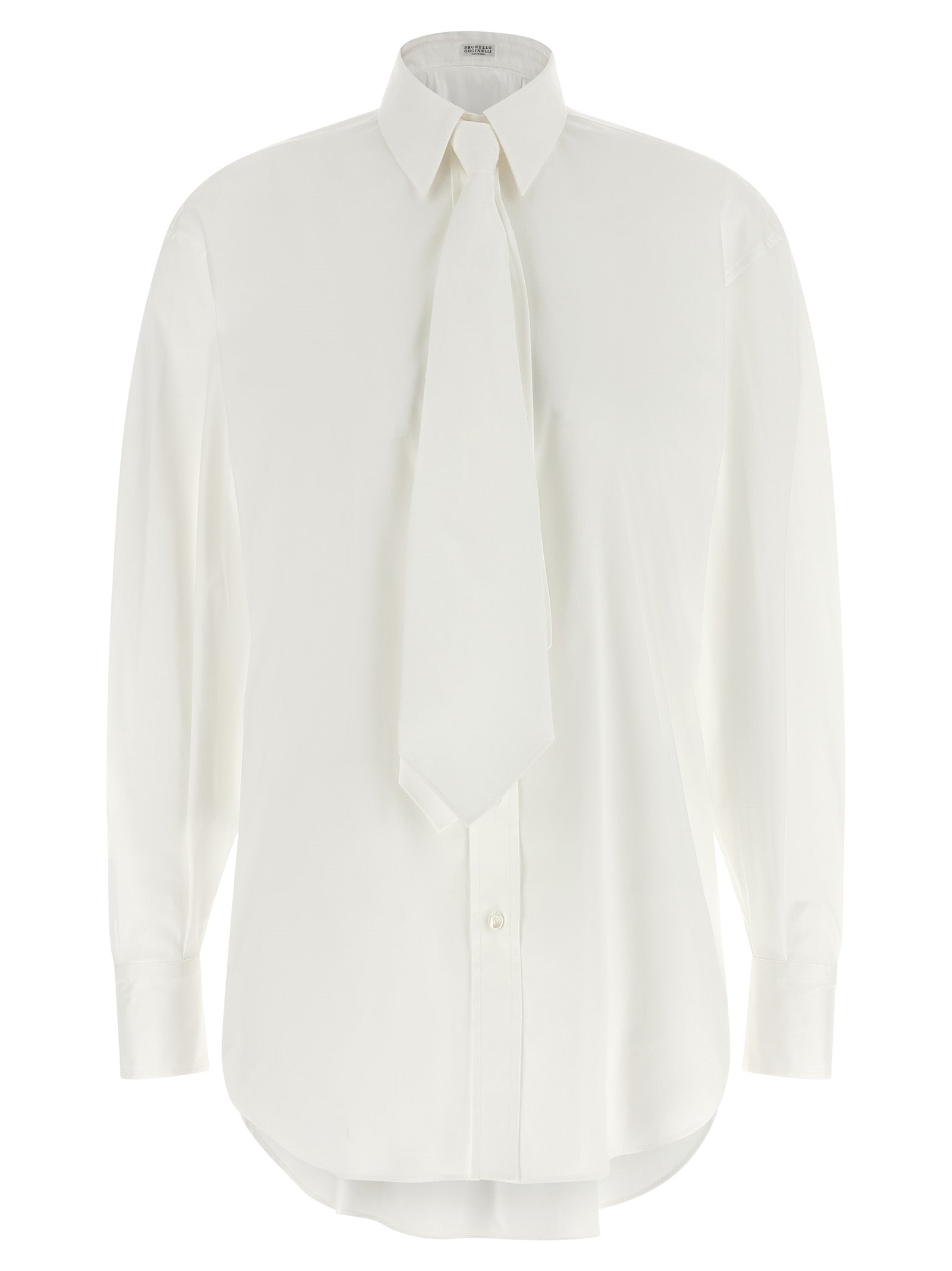Brunello Cucinelli Women Shirt With Tie BRUNELLO CUCINELLI