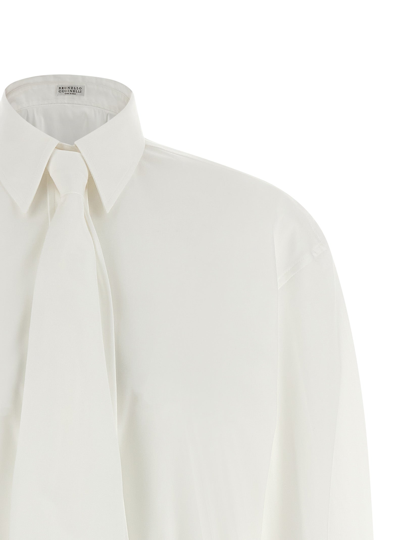Brunello Cucinelli Women Shirt With Tie BRUNELLO CUCINELLI