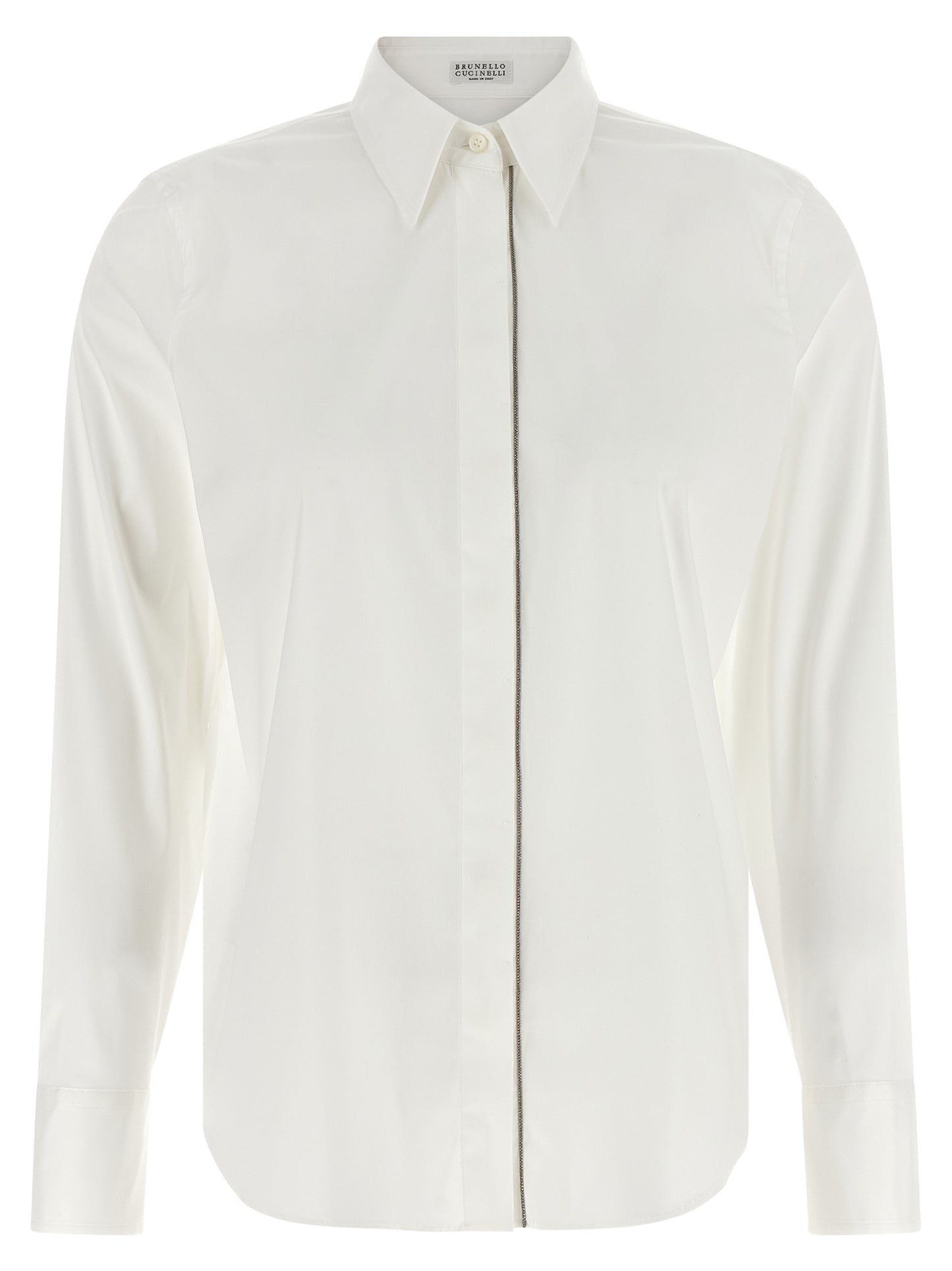 Brunello Cucinelli Women 'Shiny Trim' Shirt BRUNELLO CUCINELLI