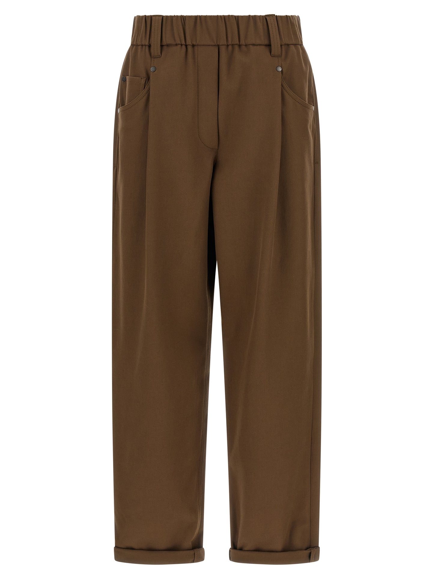 Brunello Cucinelli Women 'Baggy Pull-On' Pants BRUNELLO CUCINELLI