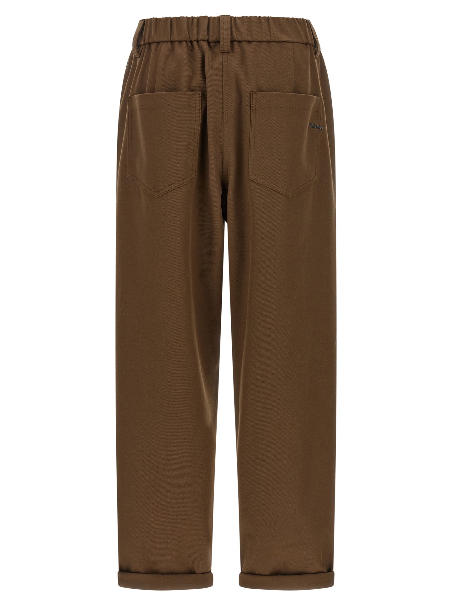 Brunello Cucinelli Women 'Baggy Pull-On' Pants BRUNELLO CUCINELLI