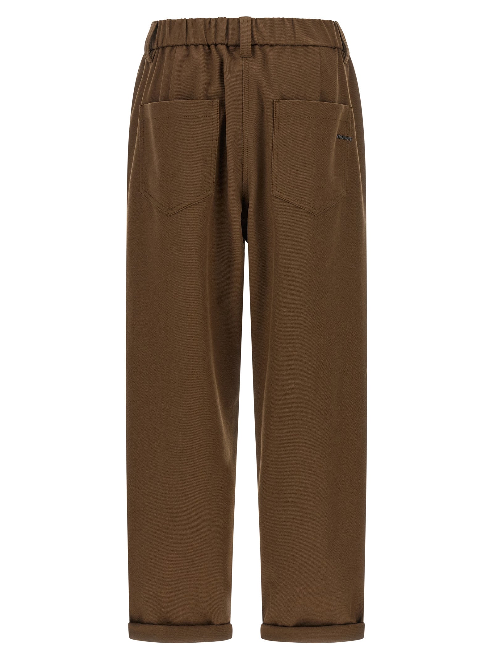 Brunello Cucinelli Women 'Baggy Pull-On' Pants BRUNELLO CUCINELLI