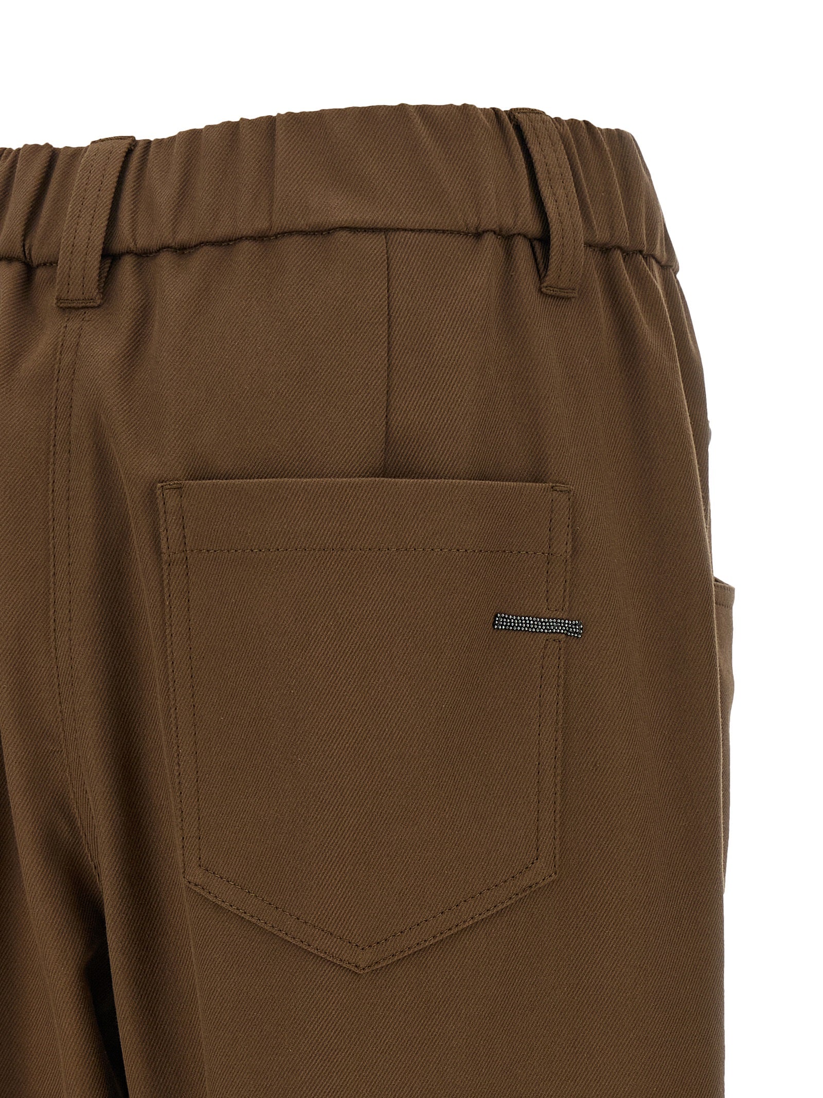 Brunello Cucinelli Women 'Baggy Pull-On' Pants BRUNELLO CUCINELLI