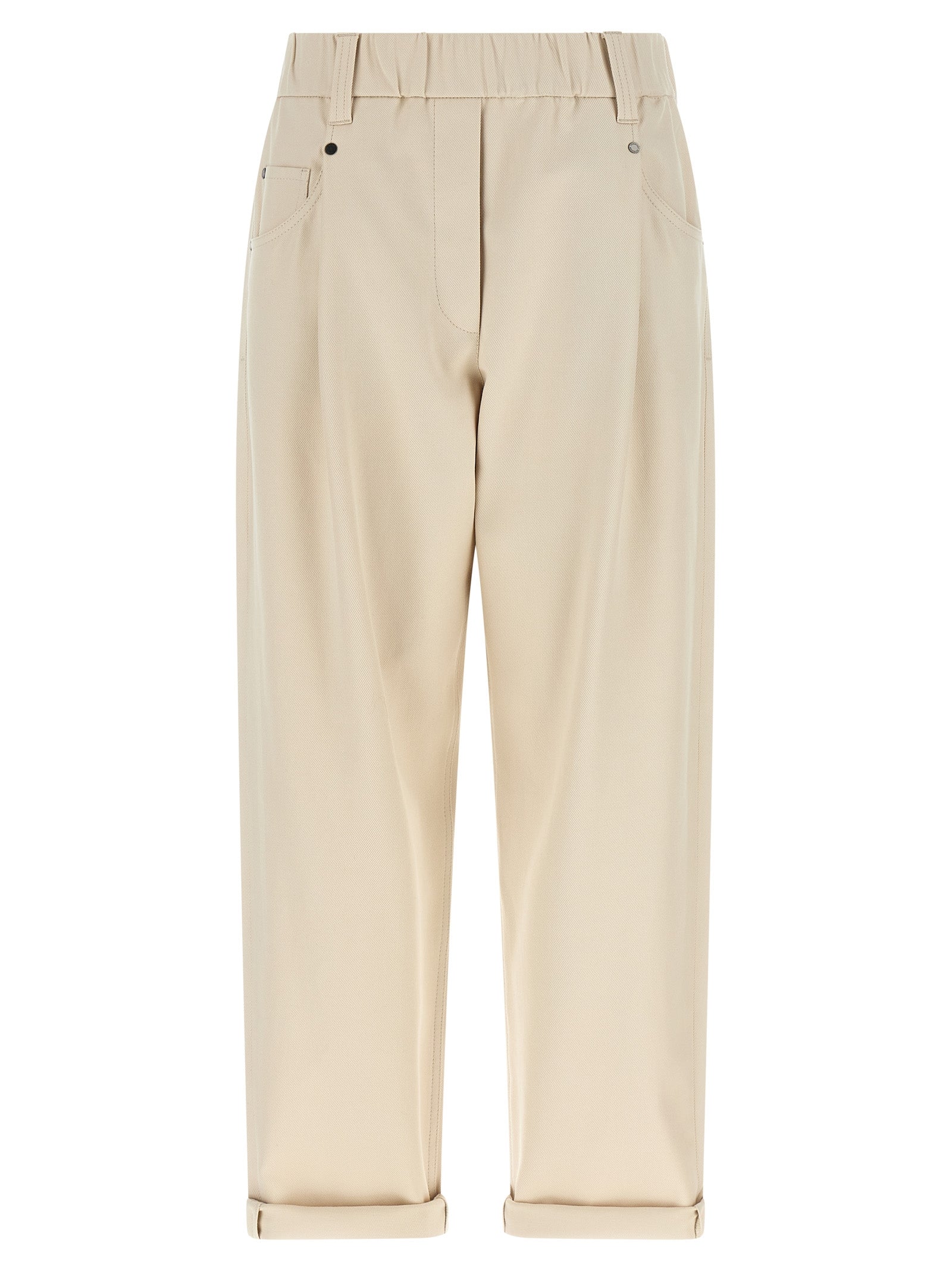 Brunello Cucinelli Women 'Baggy Pull-On' Pants BRUNELLO CUCINELLI