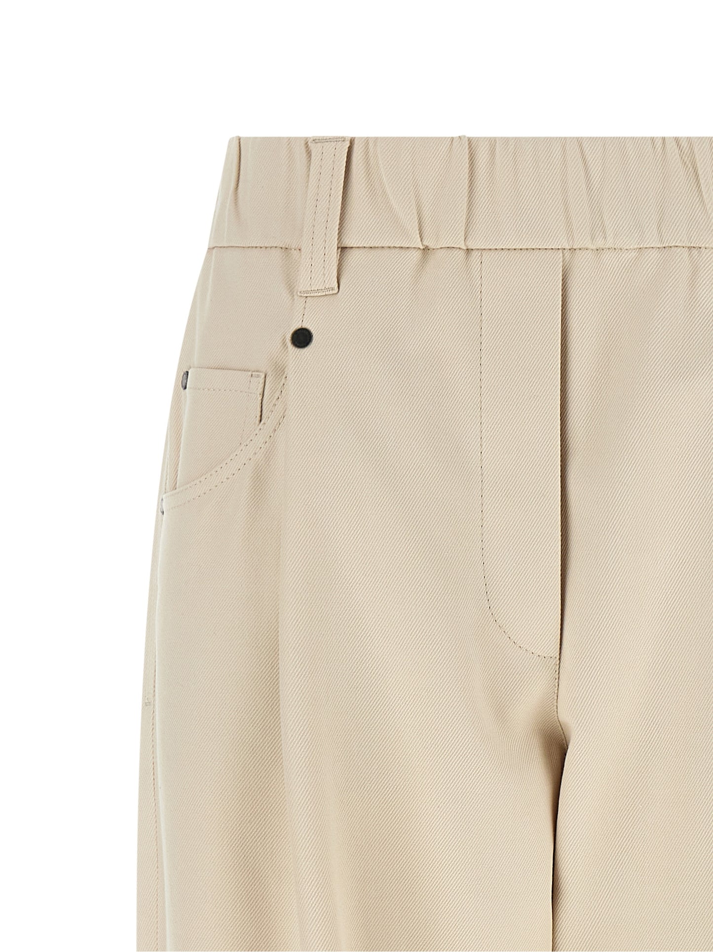 Brunello Cucinelli Women 'Baggy Pull-On' Pants BRUNELLO CUCINELLI