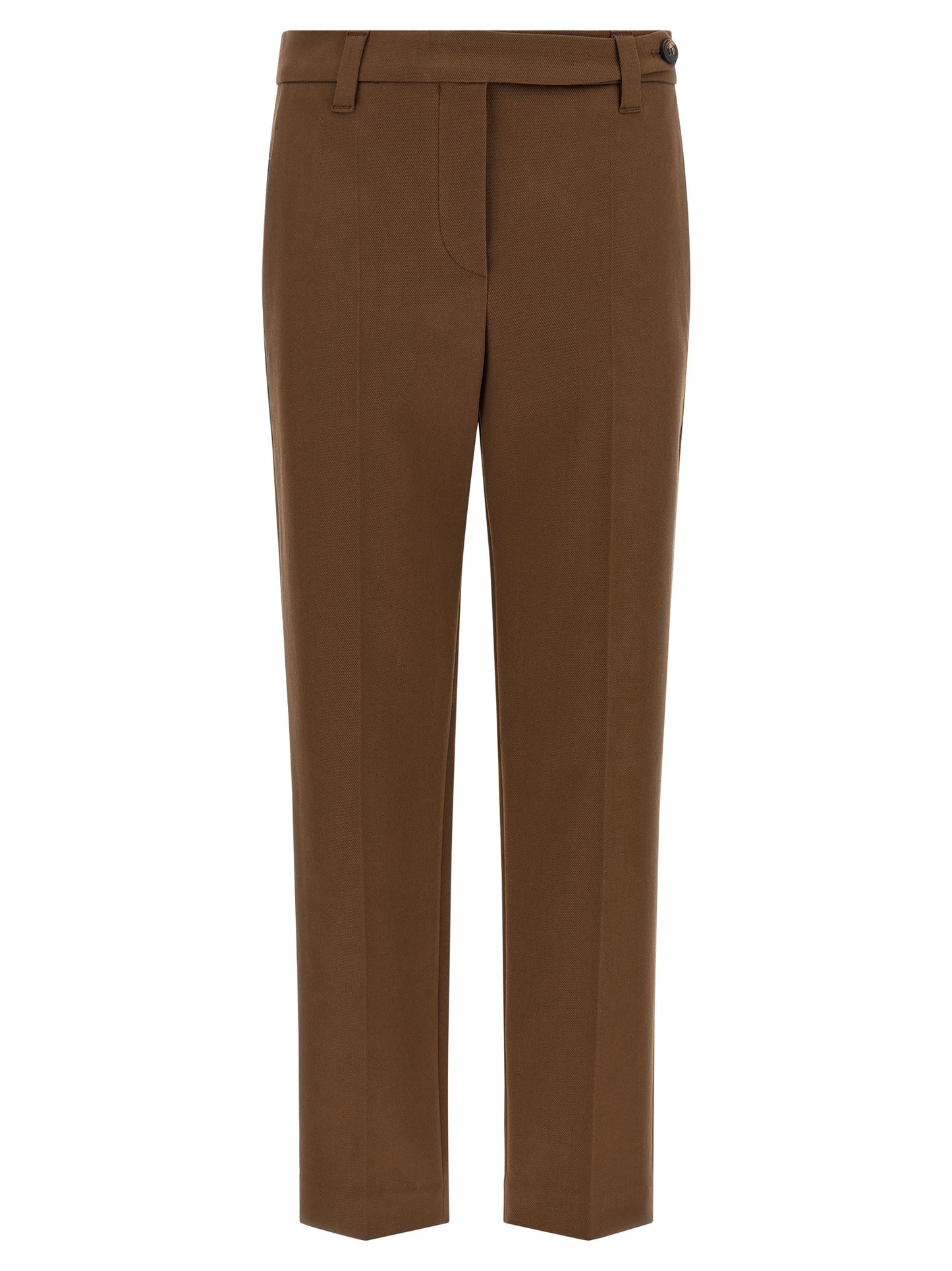 Brunello Cucinelli Women 'Monile' Cotton Pants BRUNELLO CUCINELLI