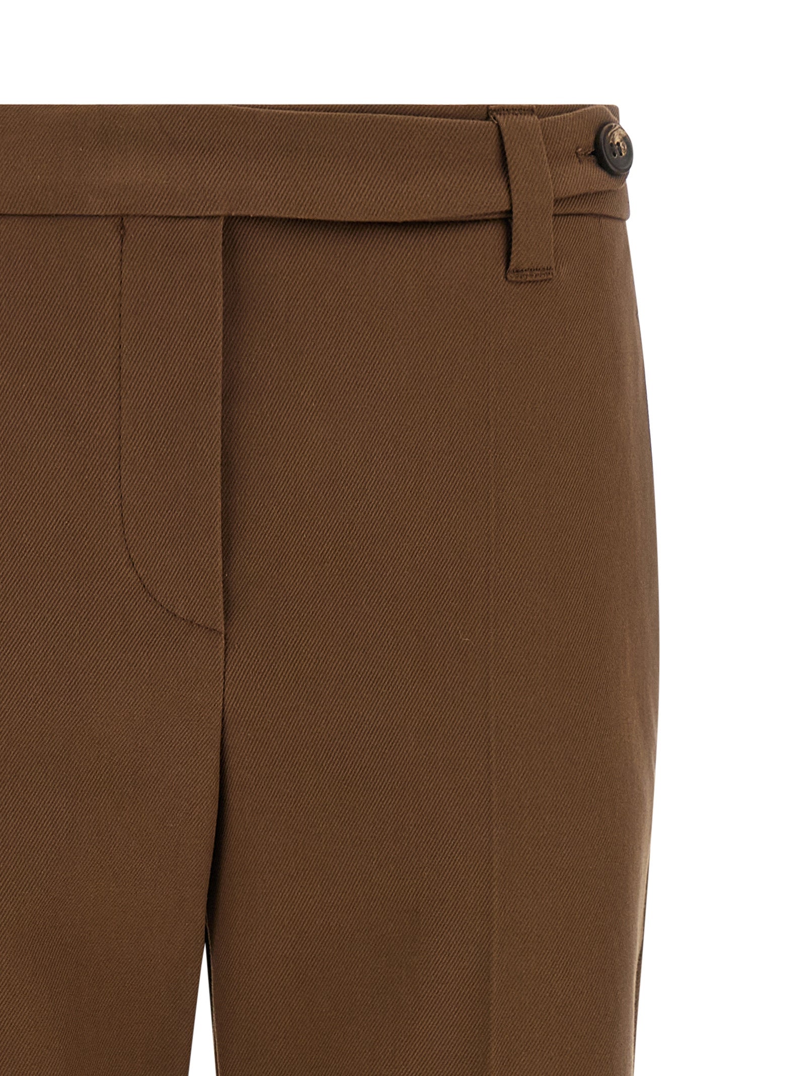 Brunello Cucinelli Women 'Monile' Cotton Pants BRUNELLO CUCINELLI