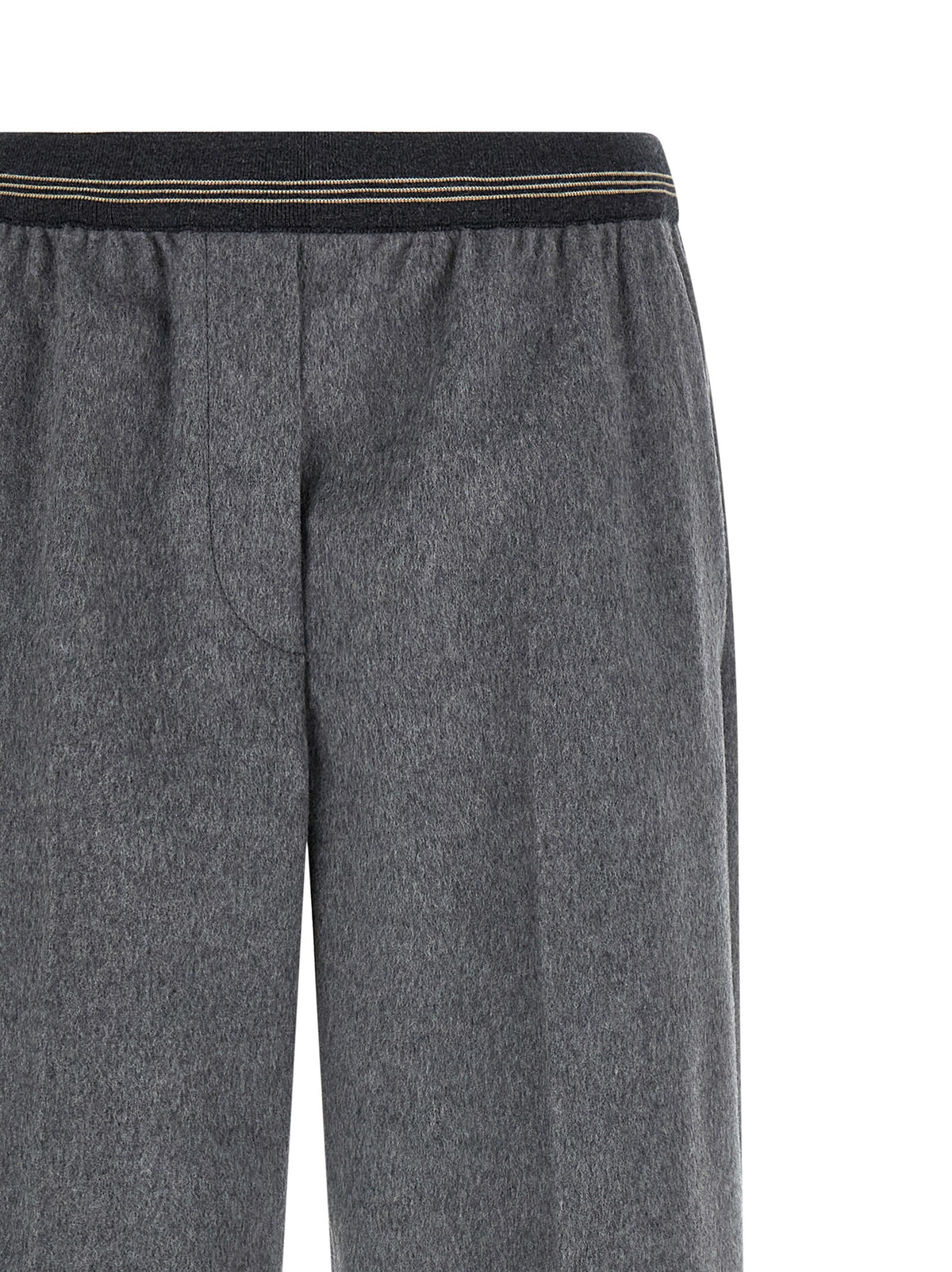 Miu Miu Women Velour Wool Pants MIU MIU