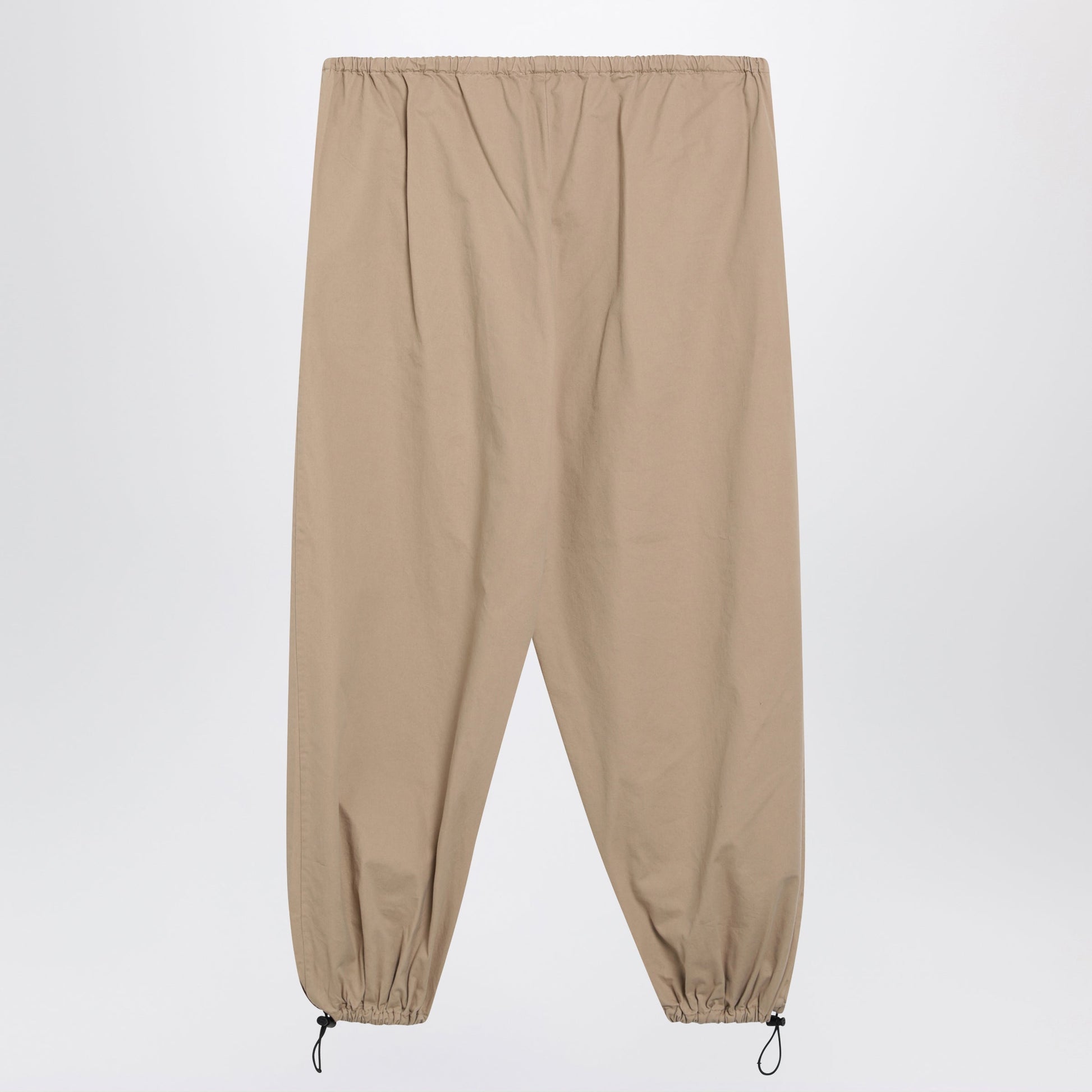 Miu Miu Beige Gabardine Pants Women MIU MIU