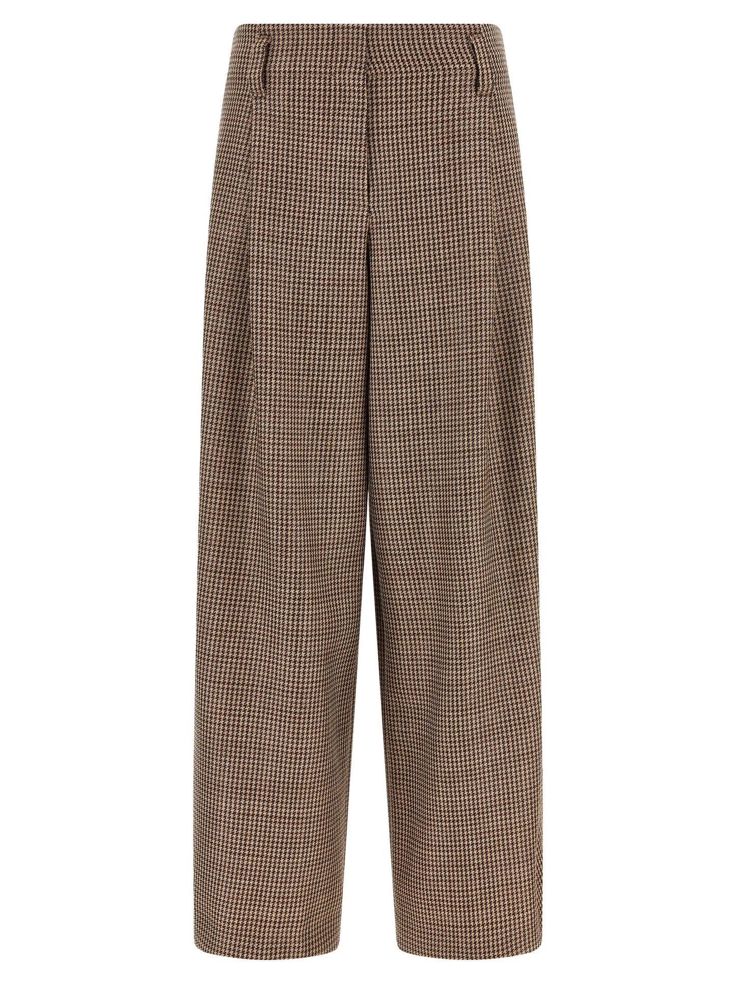 Brunello Cucinelli Women Prince Of Wales Lamé Pants BRUNELLO CUCINELLI