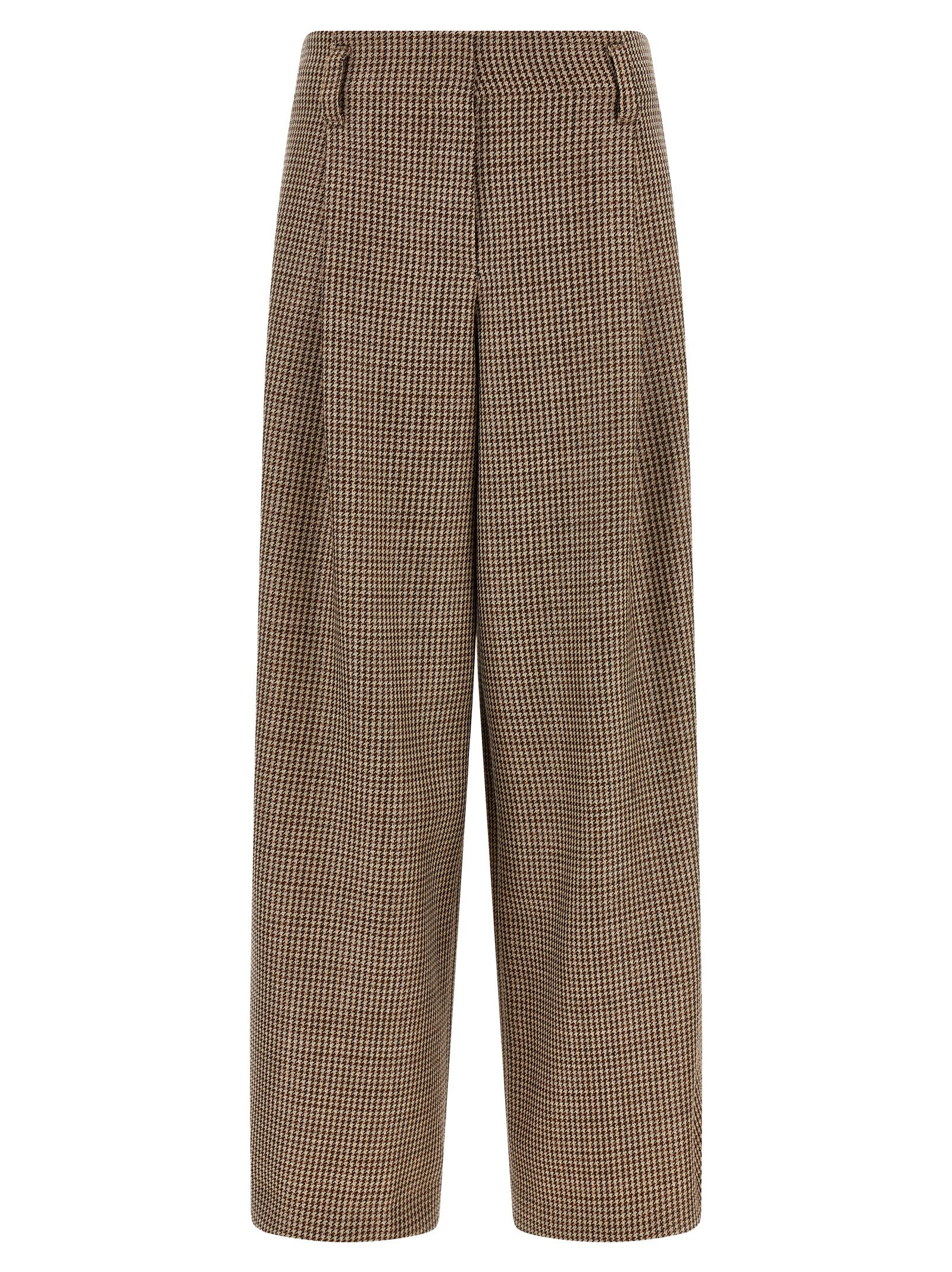 Brunello Cucinelli Women Prince Of Wales Lamé Pants BRUNELLO CUCINELLI