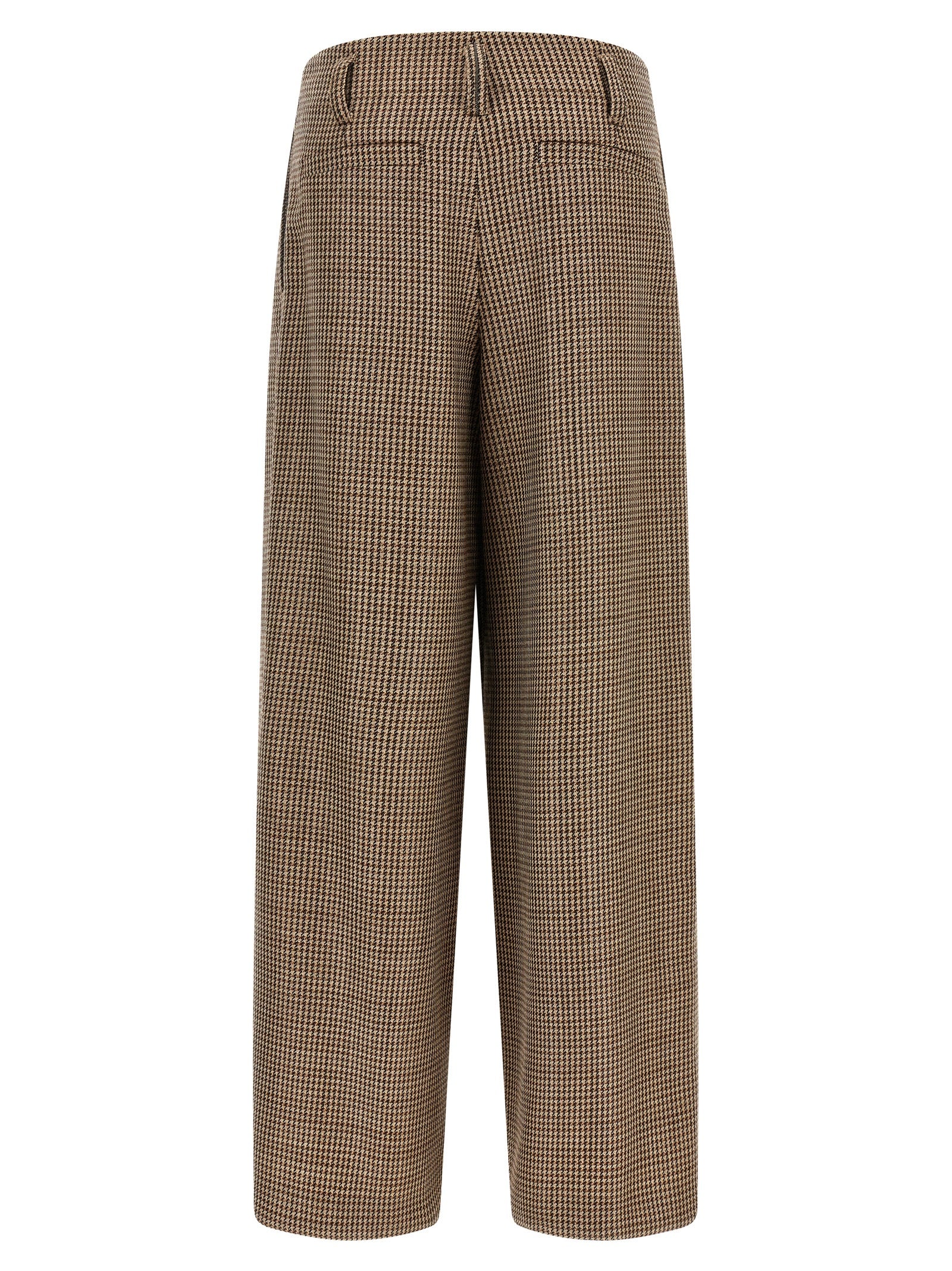 Brunello Cucinelli Women Prince Of Wales Lamé Pants BRUNELLO CUCINELLI