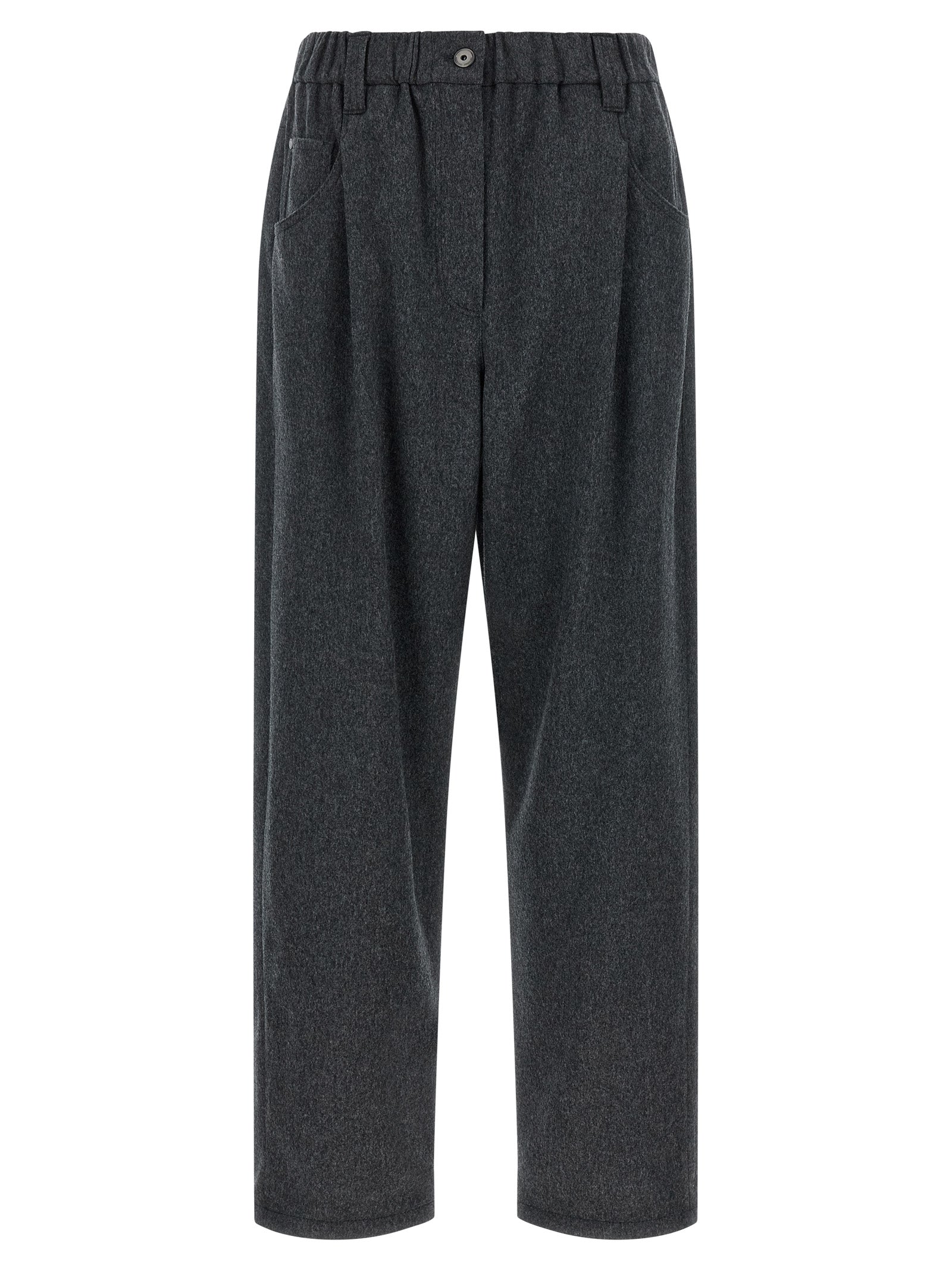 Brunello Cucinelli Women Wool Pants BRUNELLO CUCINELLI