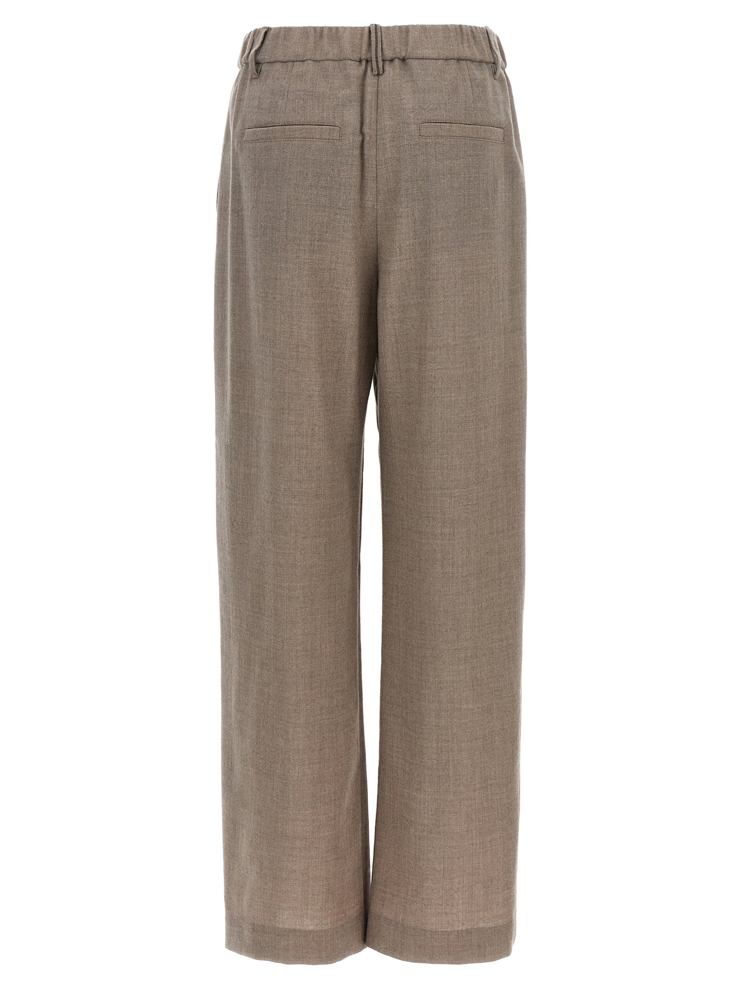 Brunello Cucinelli Women Light Pants With Pleats BRUNELLO CUCINELLI