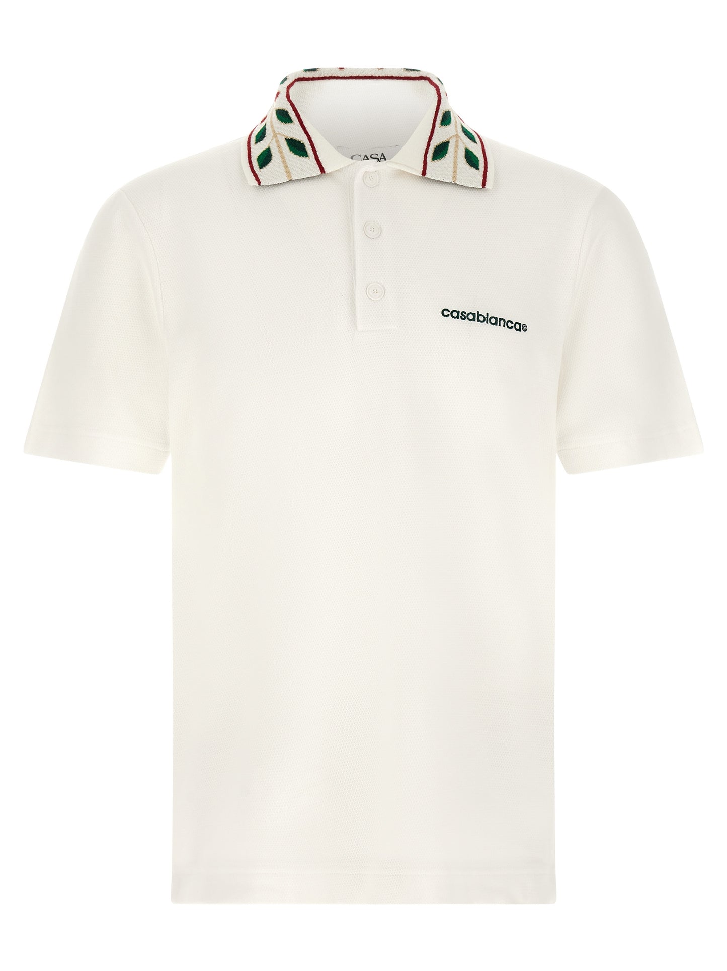 Casablanca Men 'Laurel' Polo Shirt CASABLANCA