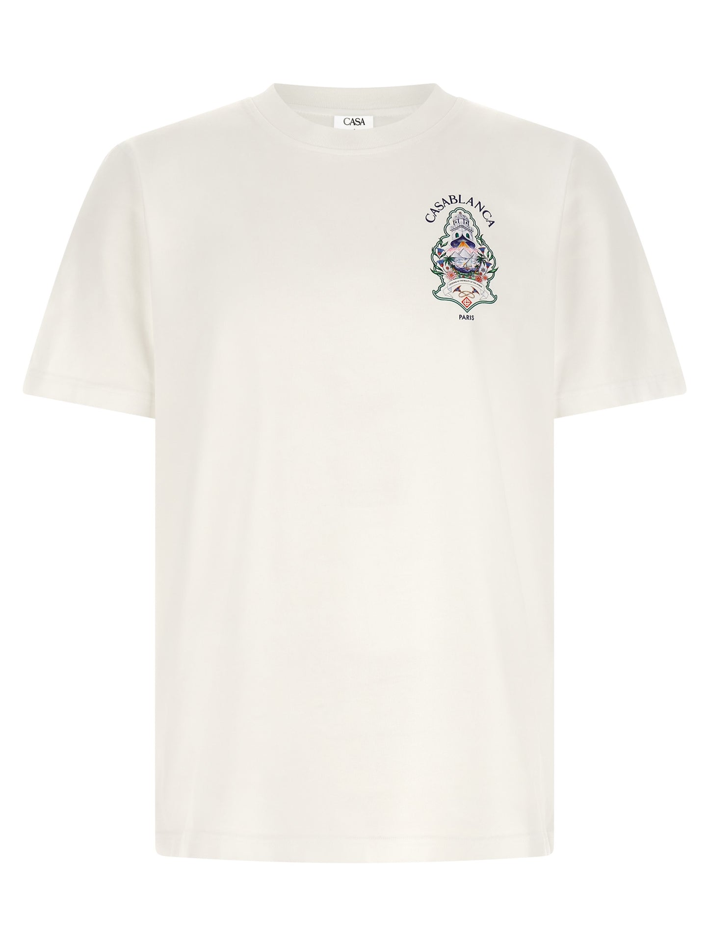 Casablanca Men 'Hotel Emblem' Print T-Shirt CASABLANCA