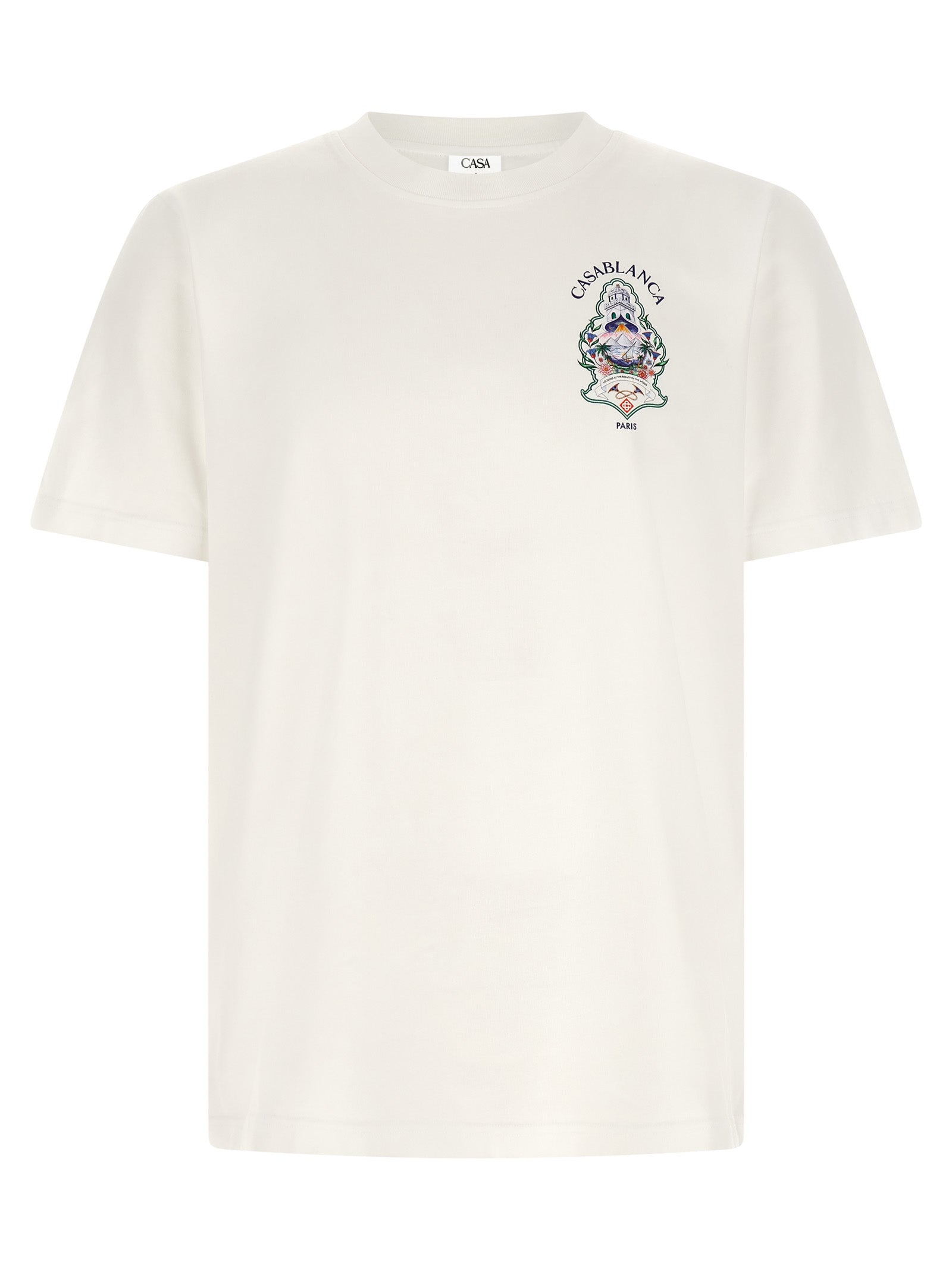 Casablanca Men 'Hotel Emblem' Print T-Shirt CASABLANCA