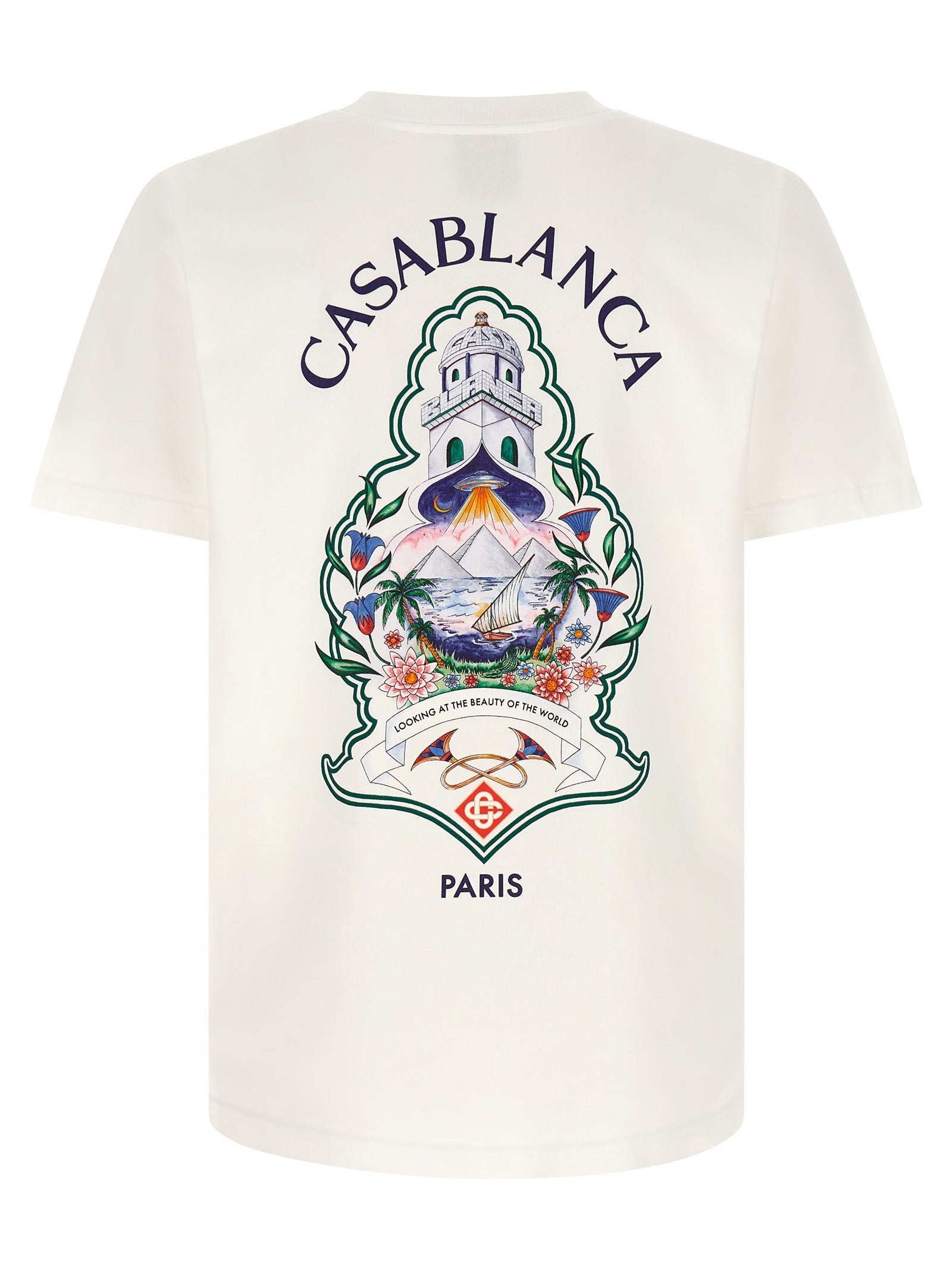 Casablanca Men 'Hotel Emblem' Print T-Shirt CASABLANCA