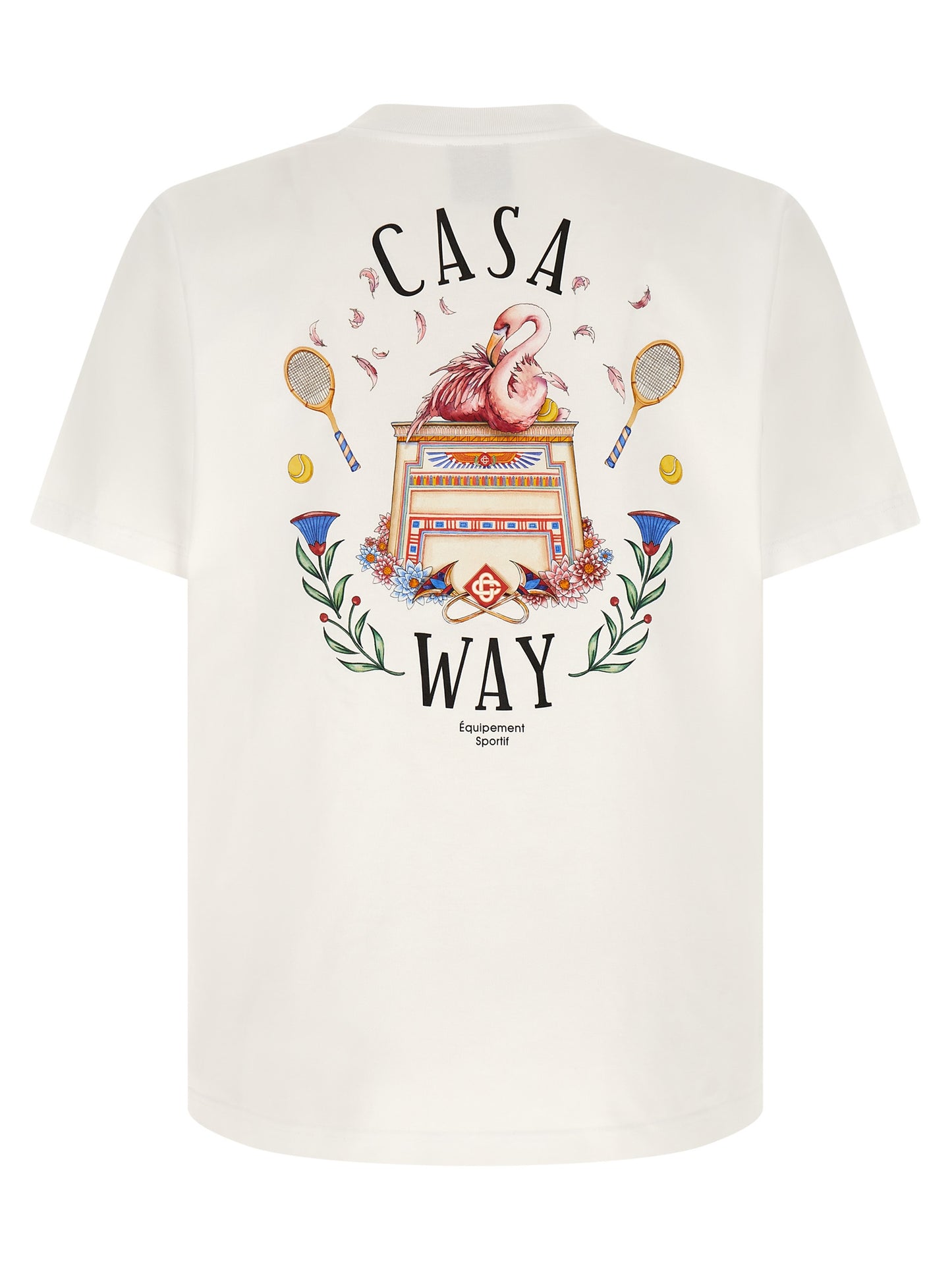 Casablanca Men T-Shirt With 'Casa Way' Print CASABLANCA