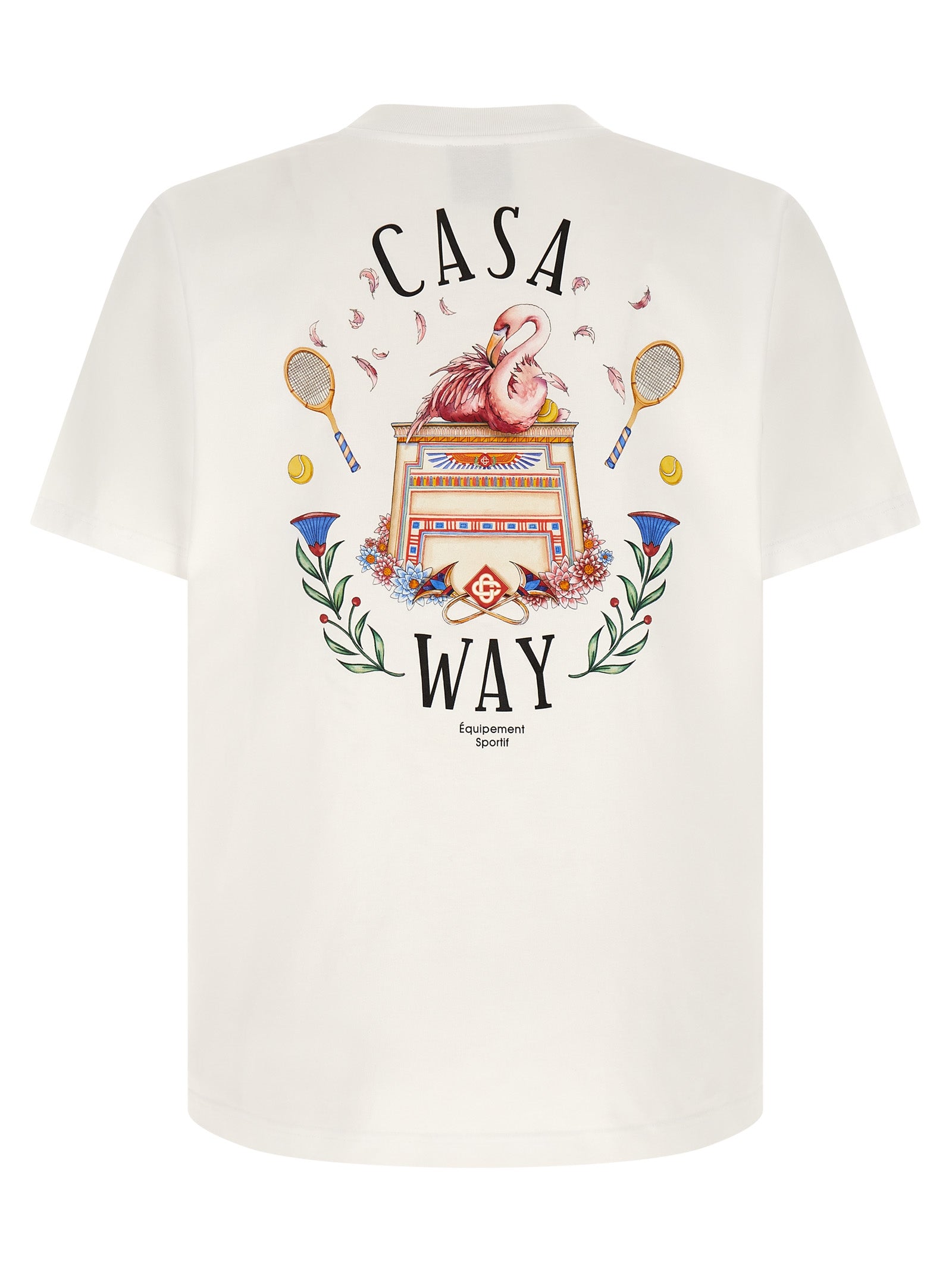 Casablanca Men T-Shirt With 'Casa Way' Print CASABLANCA