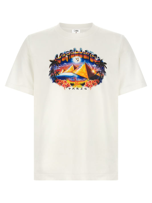 Casablanca Men 'Tourism' Print T-Shirt