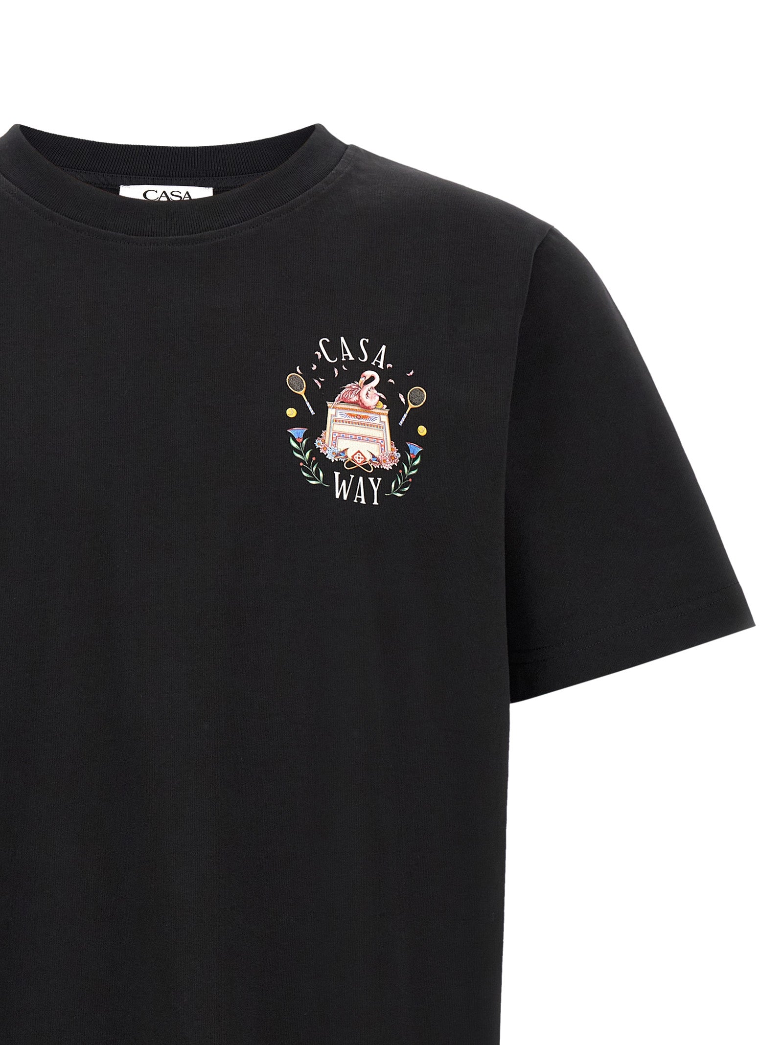 Casablanca Men T-Shirt With 'Casa Way' Print CASABLANCA
