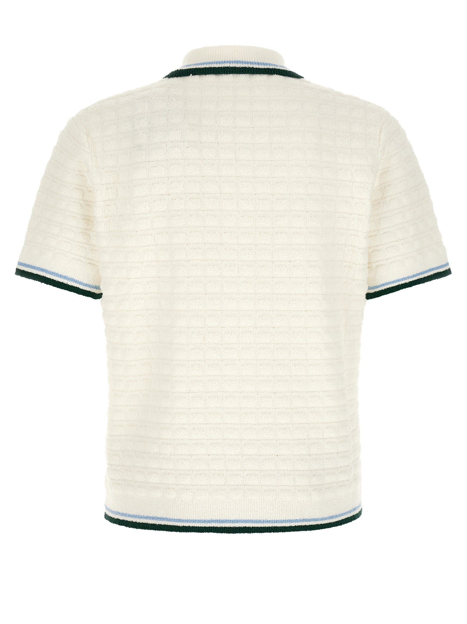 Casablanca Men Bouclé Polo Shirt CASABLANCA
