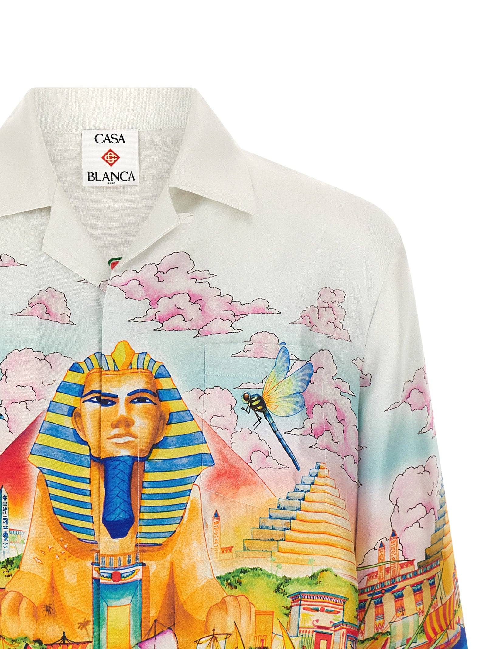Casablanca Men 'Egypt As It Was' Shirt CASABLANCA