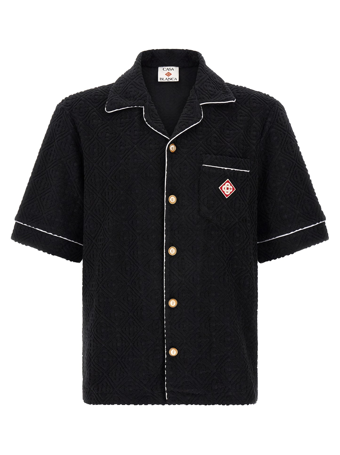 Casablanca Men 'Toweling Monogram' Shirt CASABLANCA