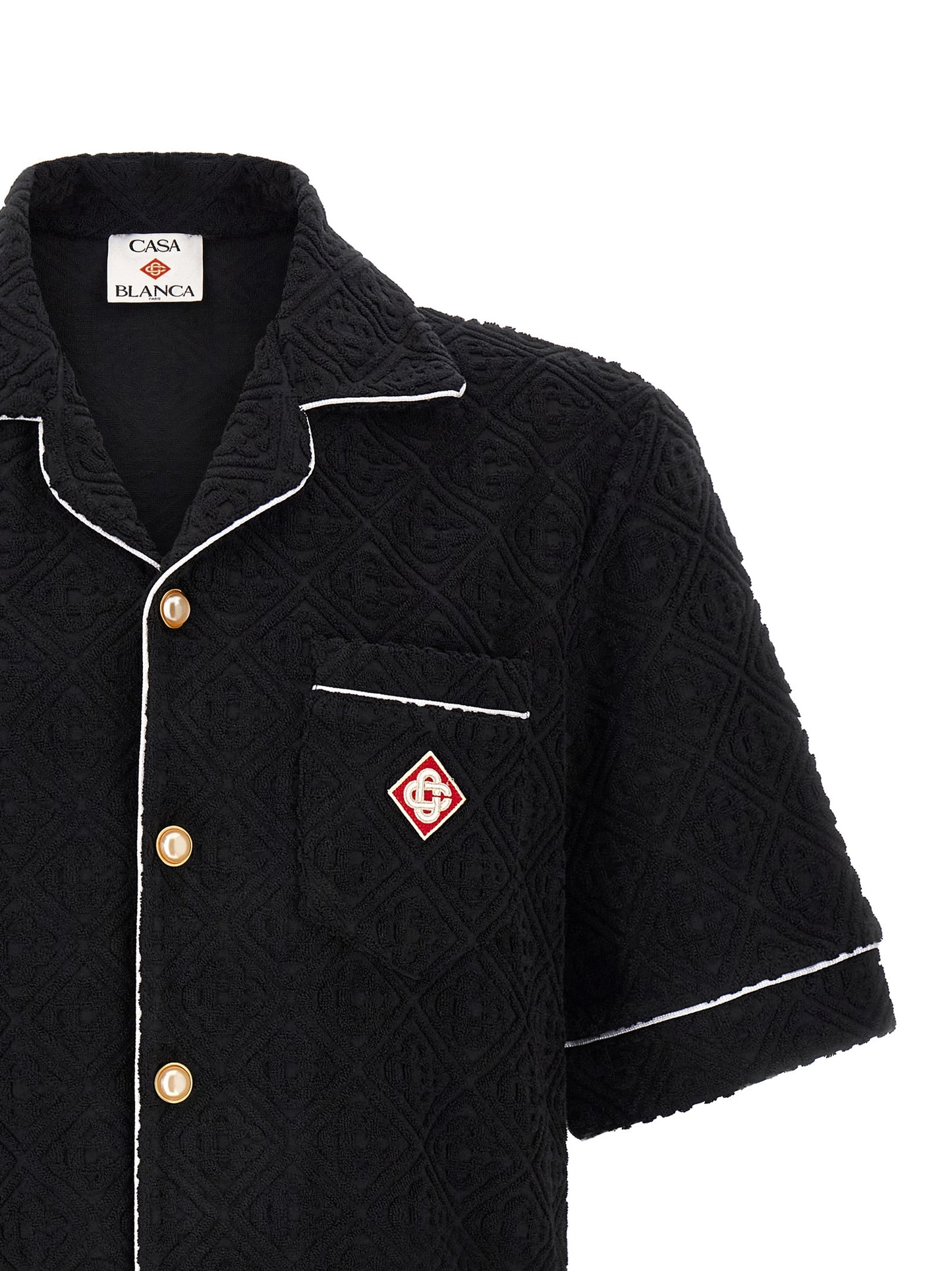 Casablanca Men 'Toweling Monogram' Shirt CASABLANCA