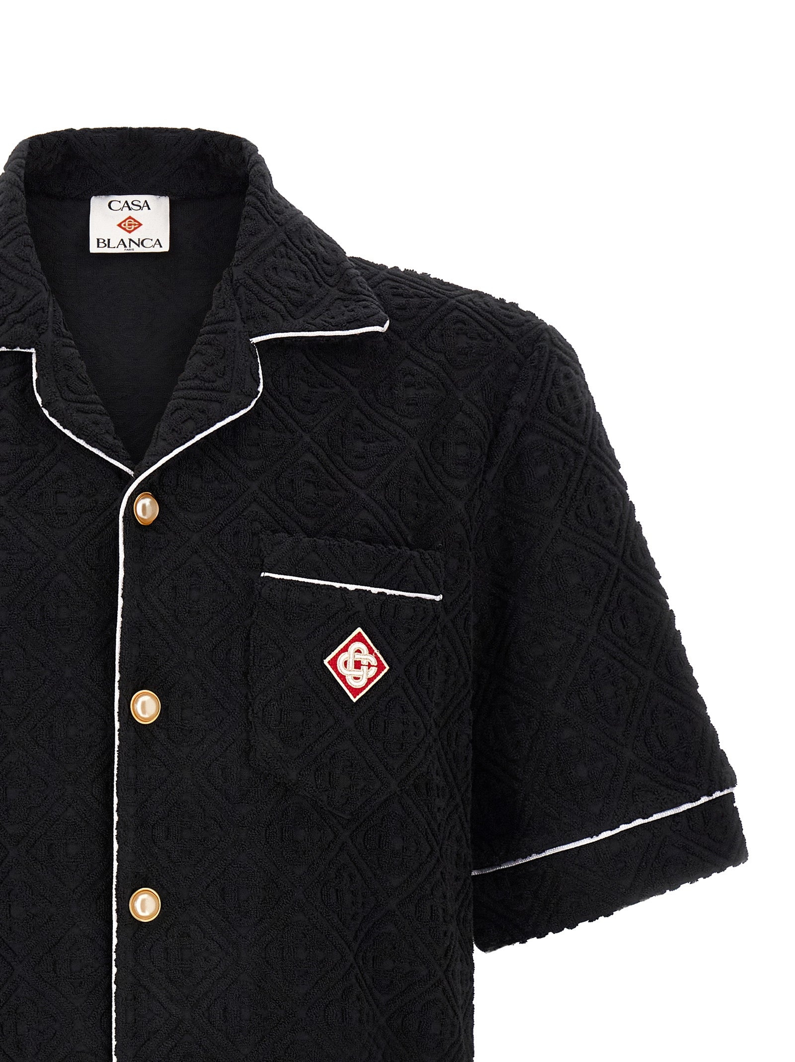 Casablanca Men 'Toweling Monogram' Shirt CASABLANCA