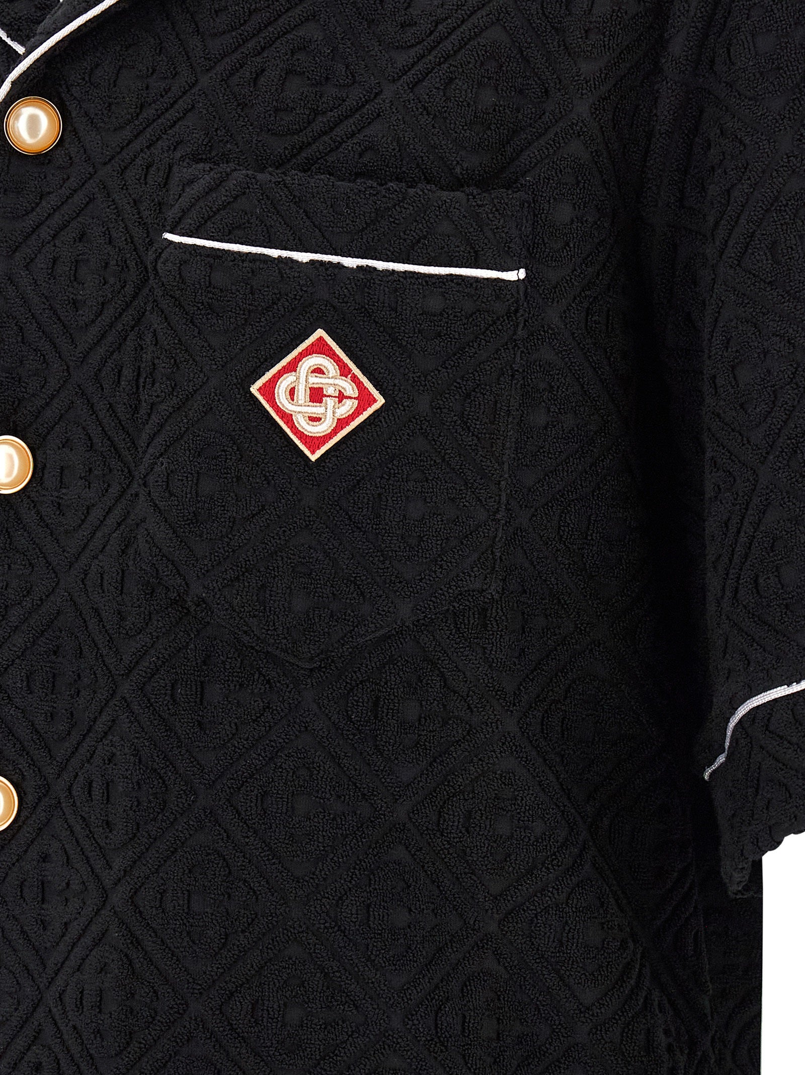 Casablanca Men 'Toweling Monogram' Shirt CASABLANCA