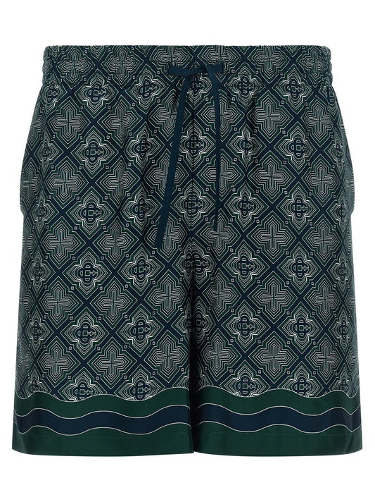 Casablanca Men 'Radiating Monogram' Shorts