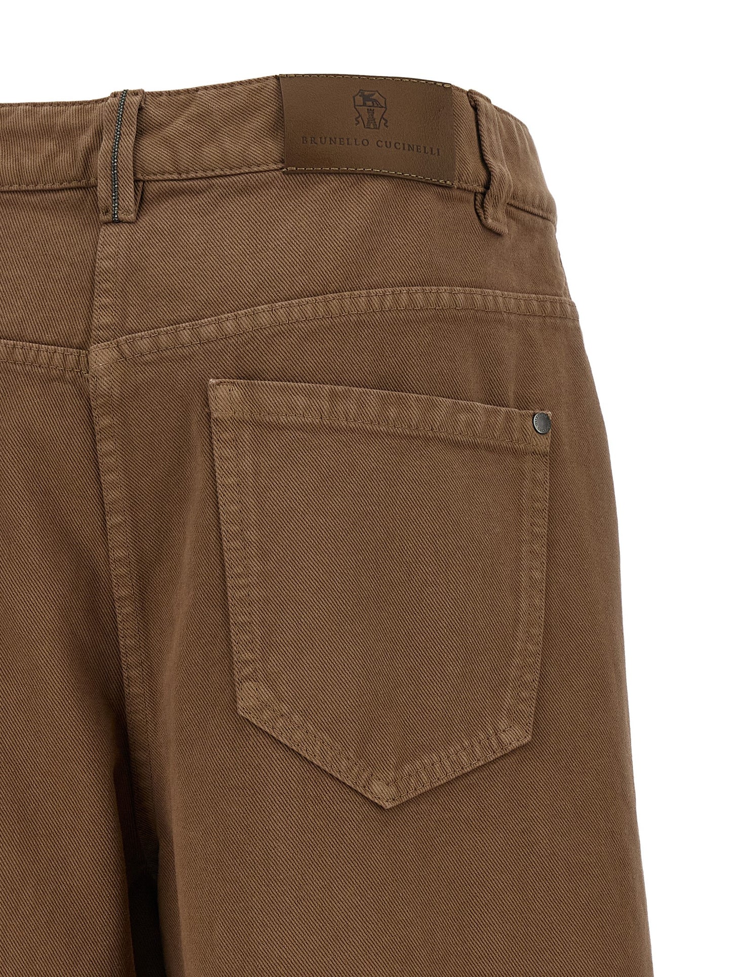 Brunello Cucinelli Women Garment-Dyed Trousers BRUNELLO CUCINELLI