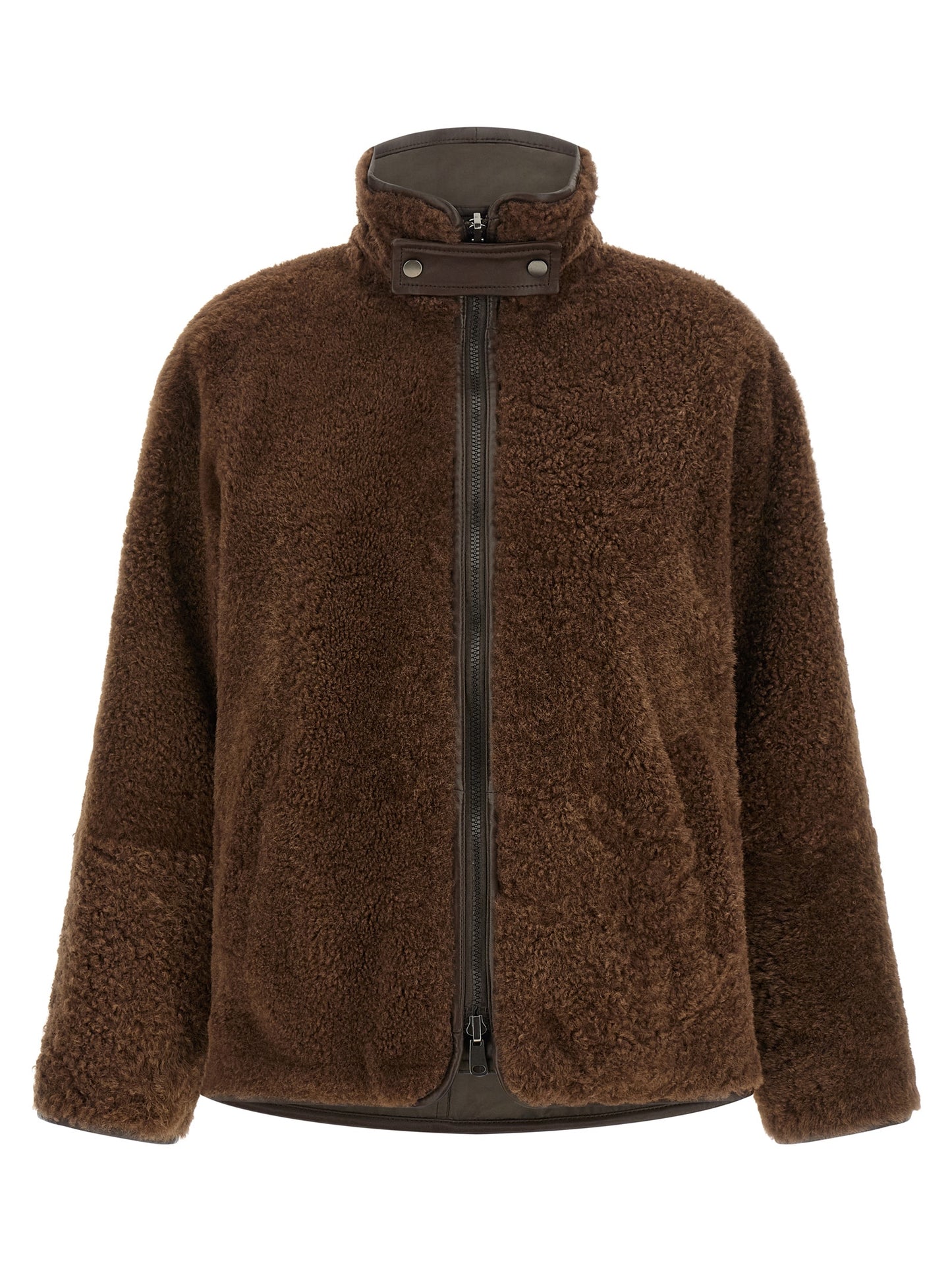 Brunello Cucinelli Women 'Fuzzy' Reversible Jacket BRUNELLO CUCINELLI