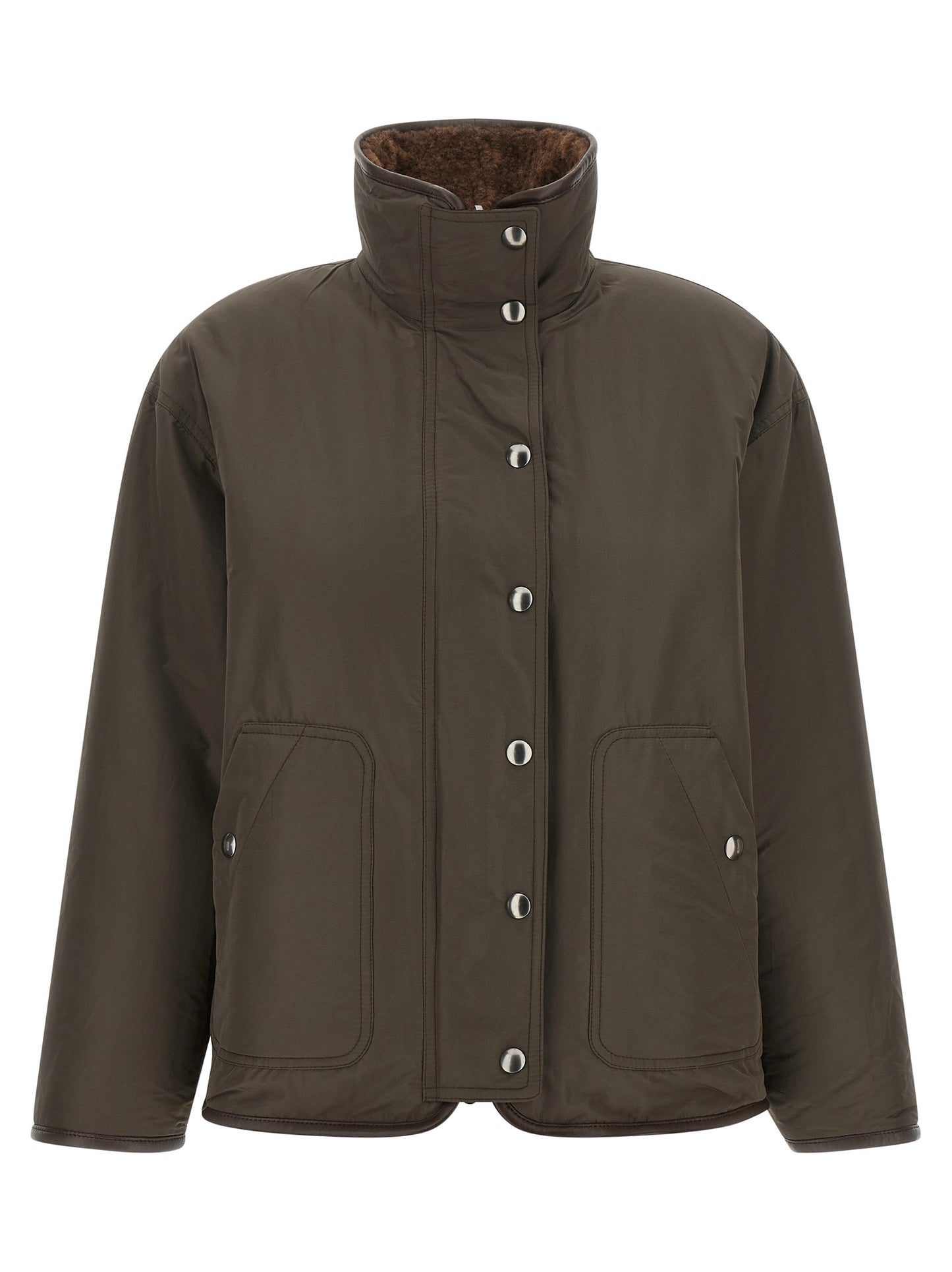 Brunello Cucinelli Women 'Fuzzy' Reversible Jacket BRUNELLO CUCINELLI
